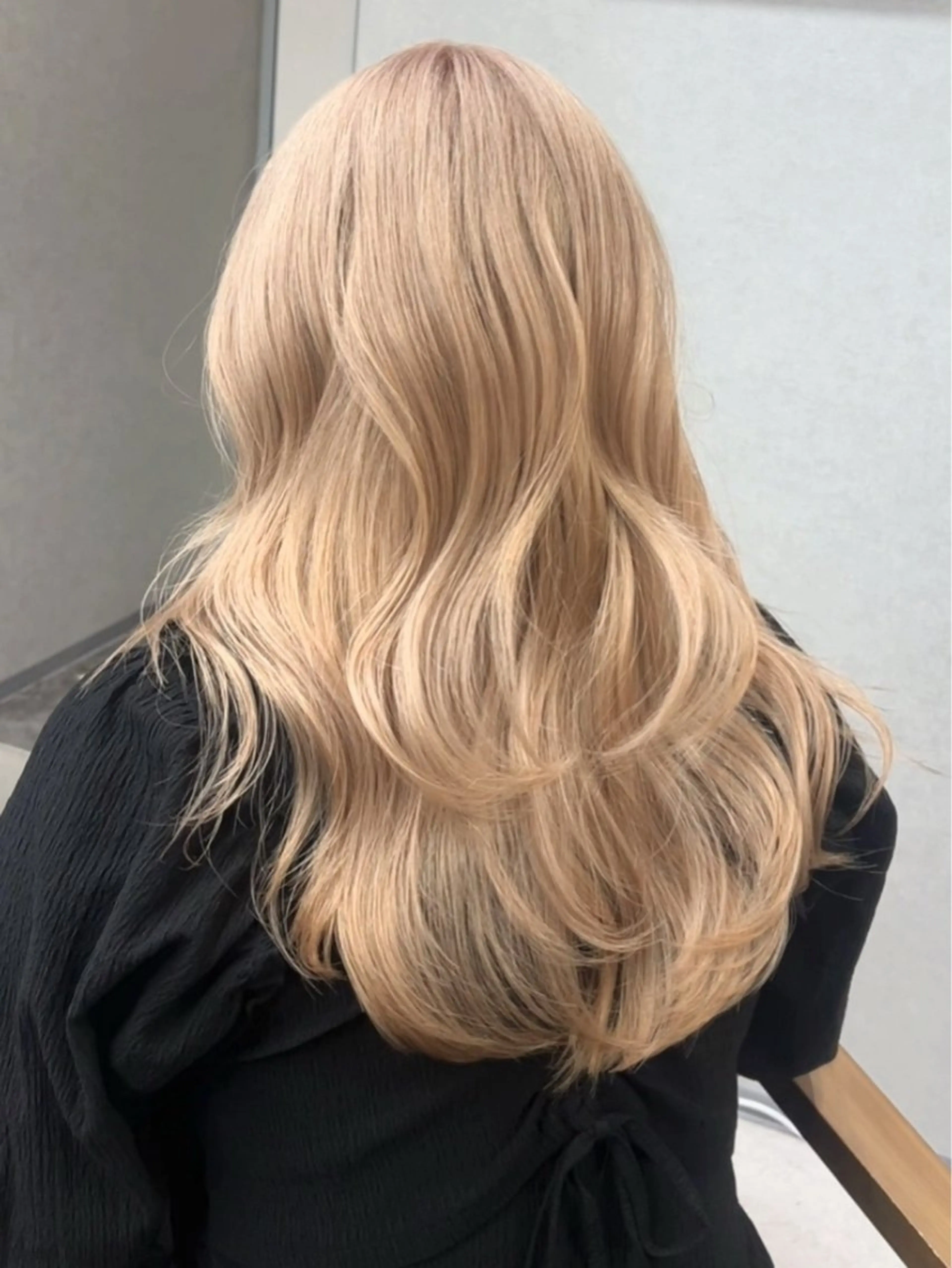 ロング カラー ブリーチ ヘアカラー トリートメント JILBLAN福岡 Senriのヘアスタイル