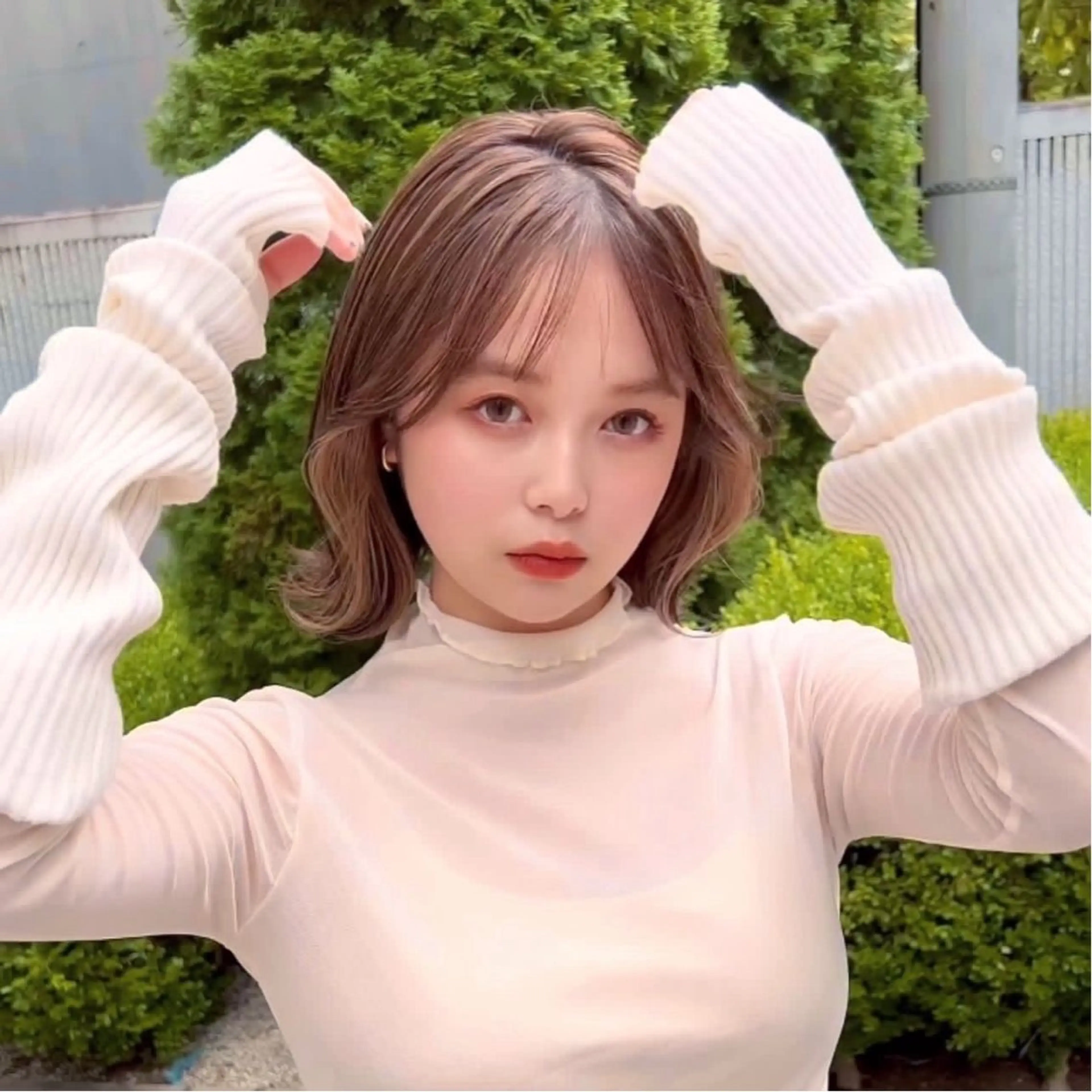 ショート カラー インナーカラー カット ヘアカラー ムラ修正💎 艶髪ハイトーン💎のヘアスタイル