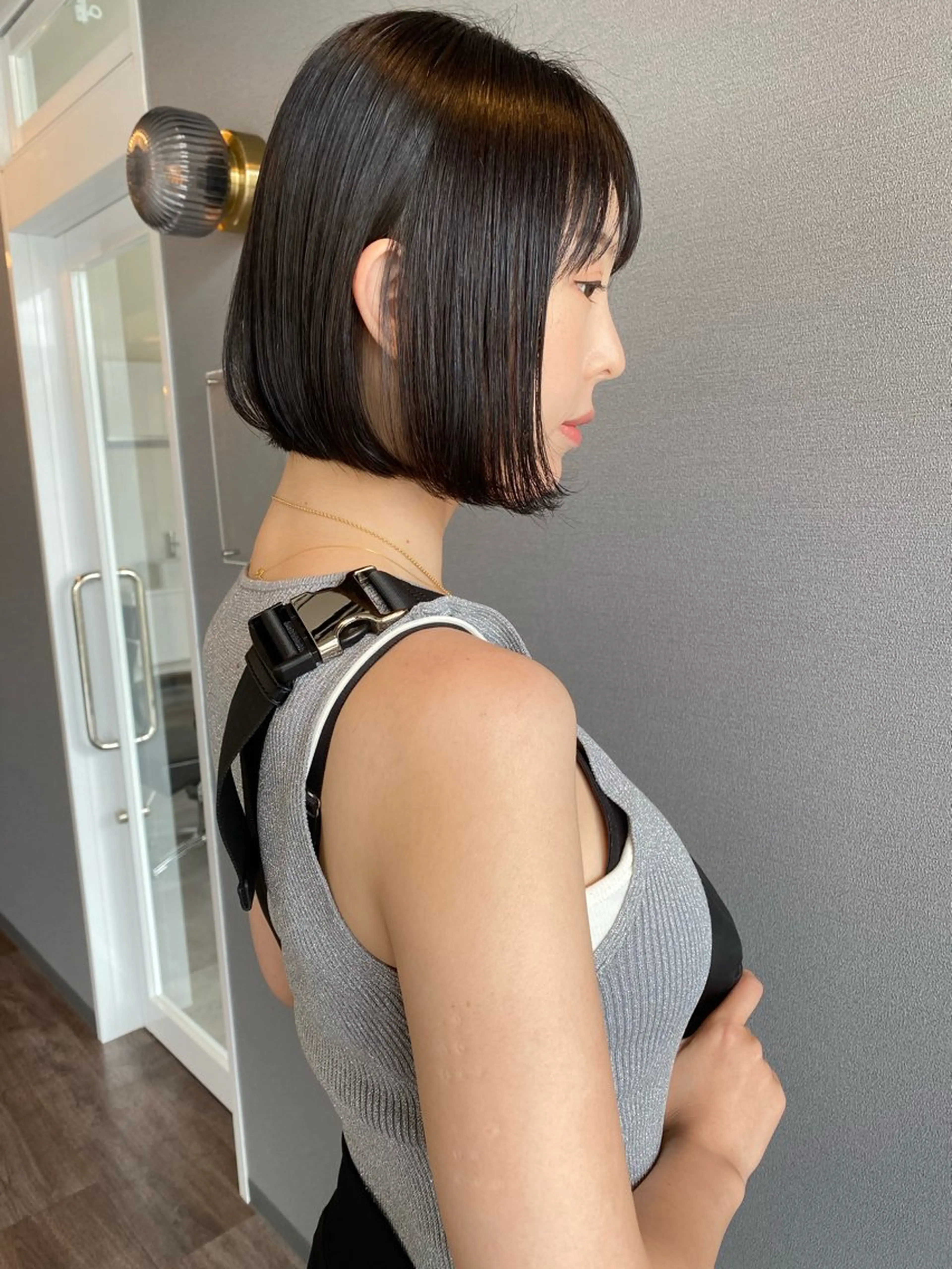 ショート カラー カット ヘアカラー トリートメント 似合わせカラーパーマ 🌿kitin米川のヘアスタイル