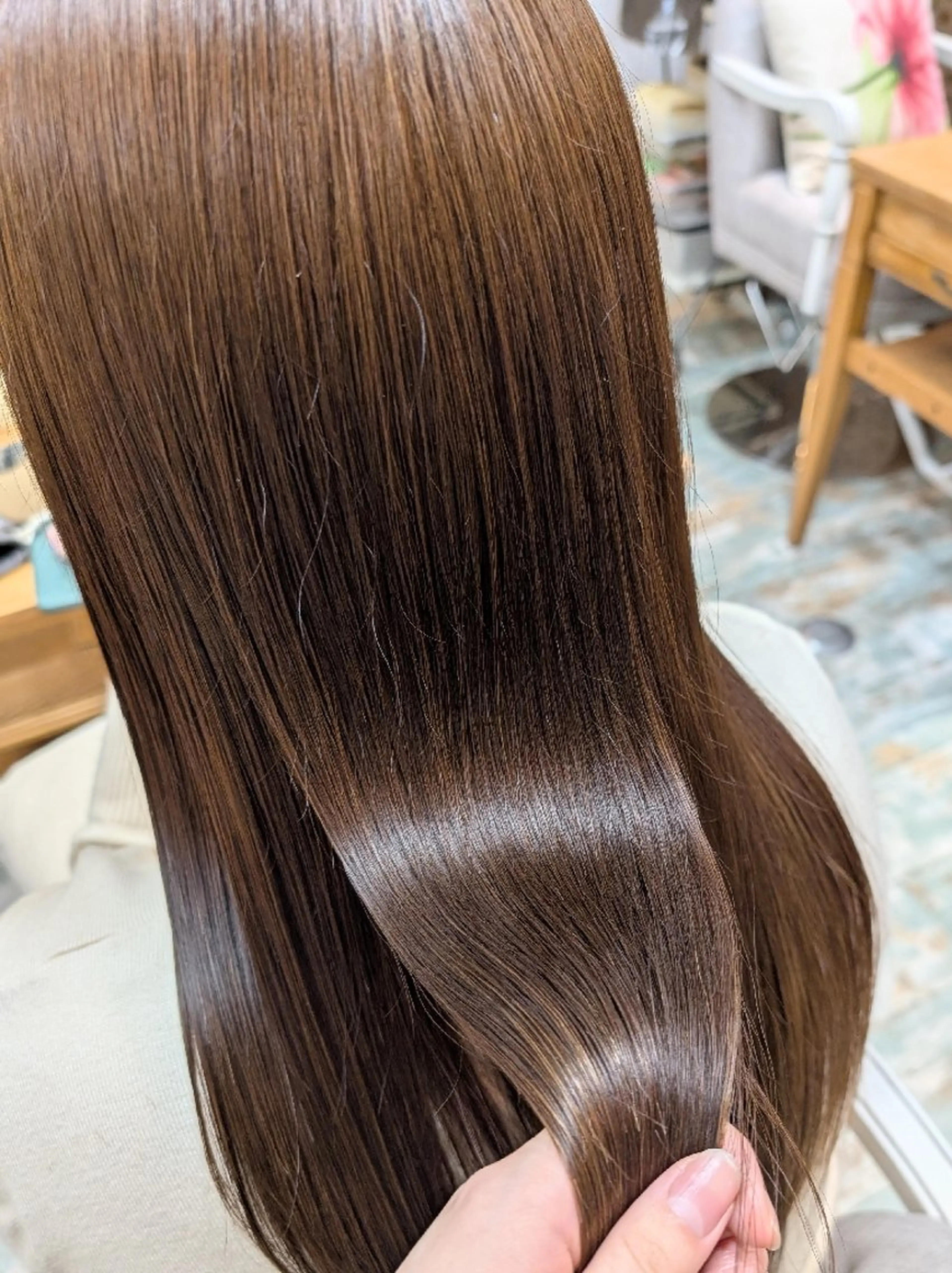 【平日限定30%off！】カット+カラー+Aujuaトリートメントの写真