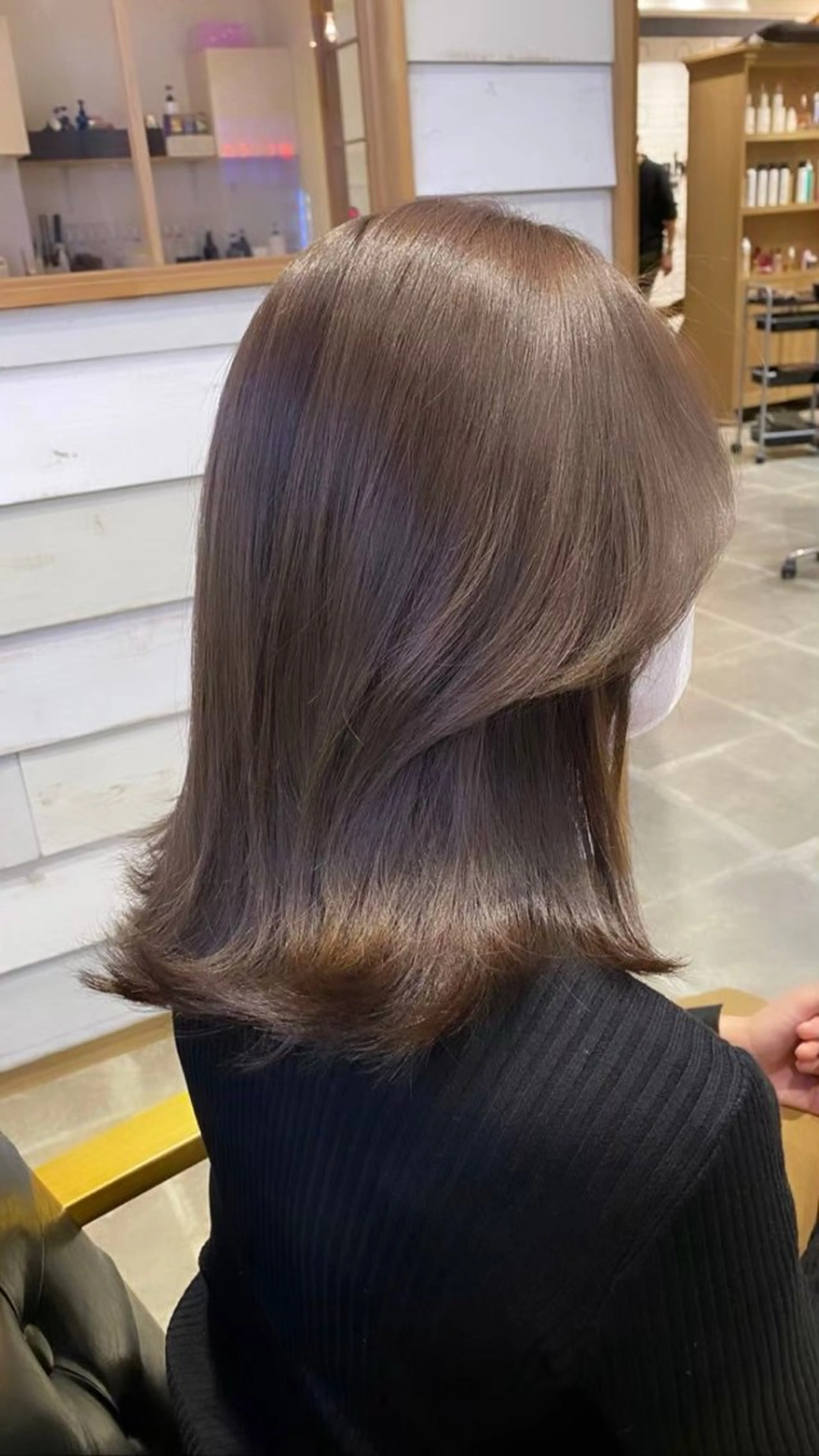 セミロング La bonheur hair reve 池袋店所属・🐈‍⬛ マナカ🐈‍⬛のヘアスタイル