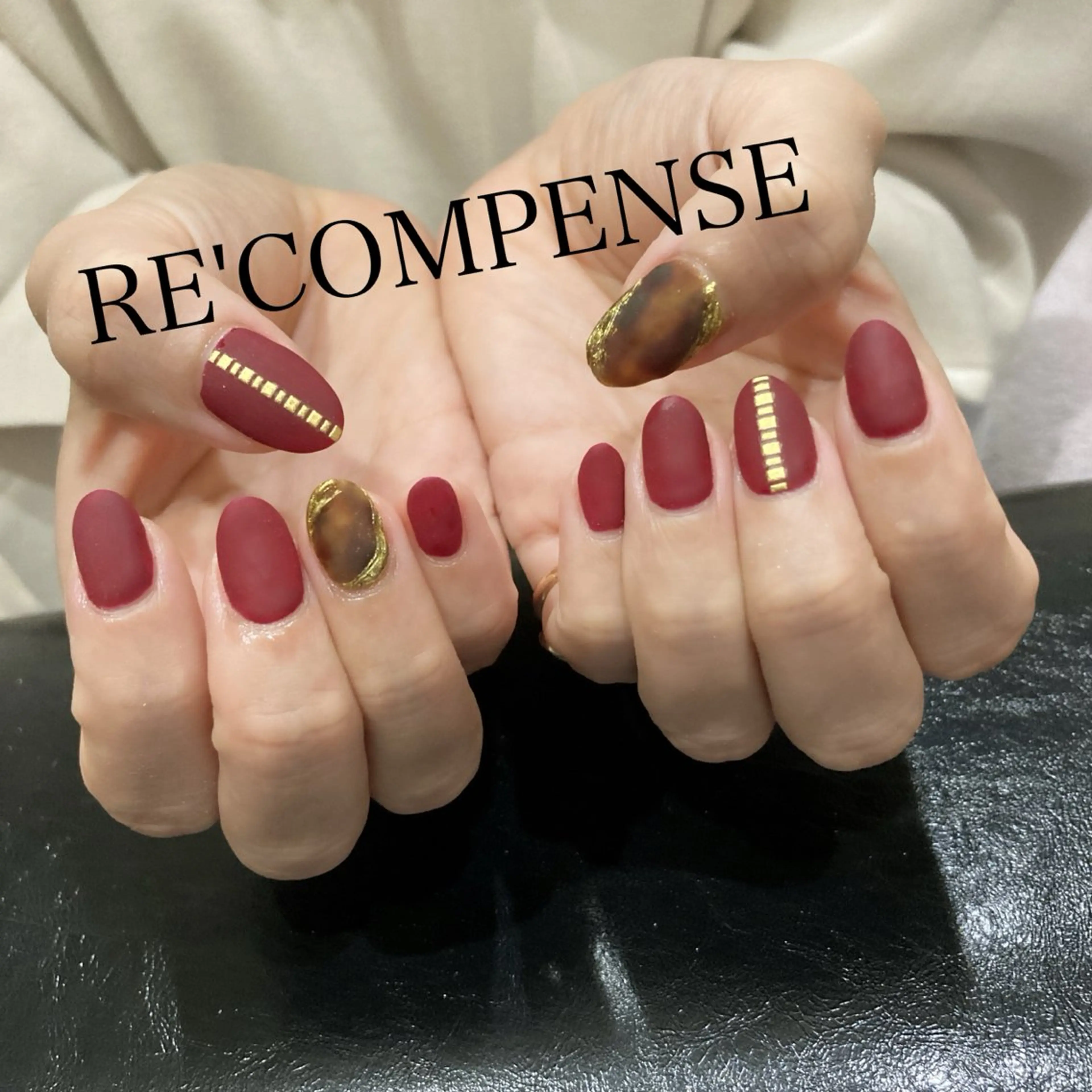 ネイル RE'COMPENSE所属・れこん ぱんすのネイルデザイン