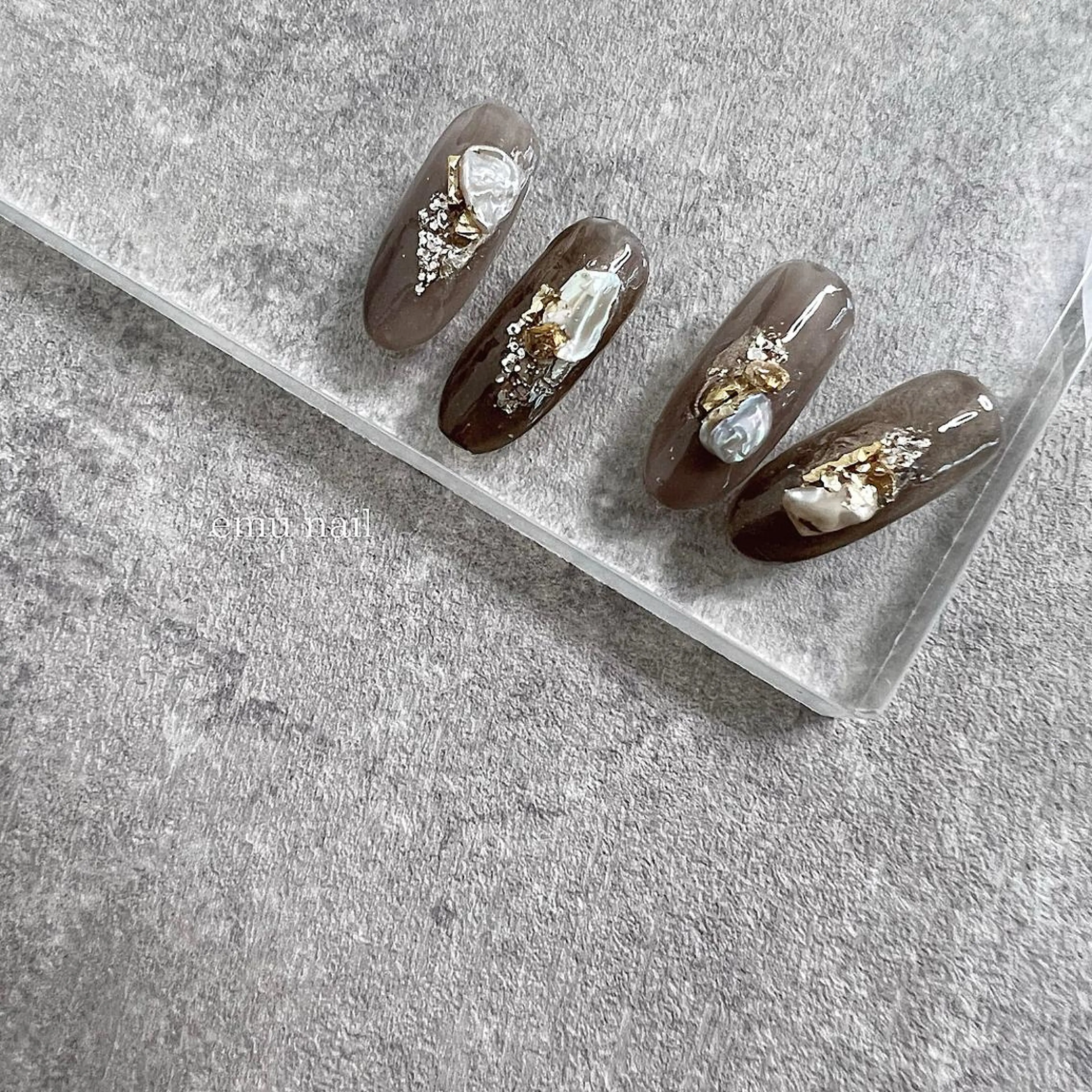 ネイル ニュアンスネイル emu nailのネイルデザイン