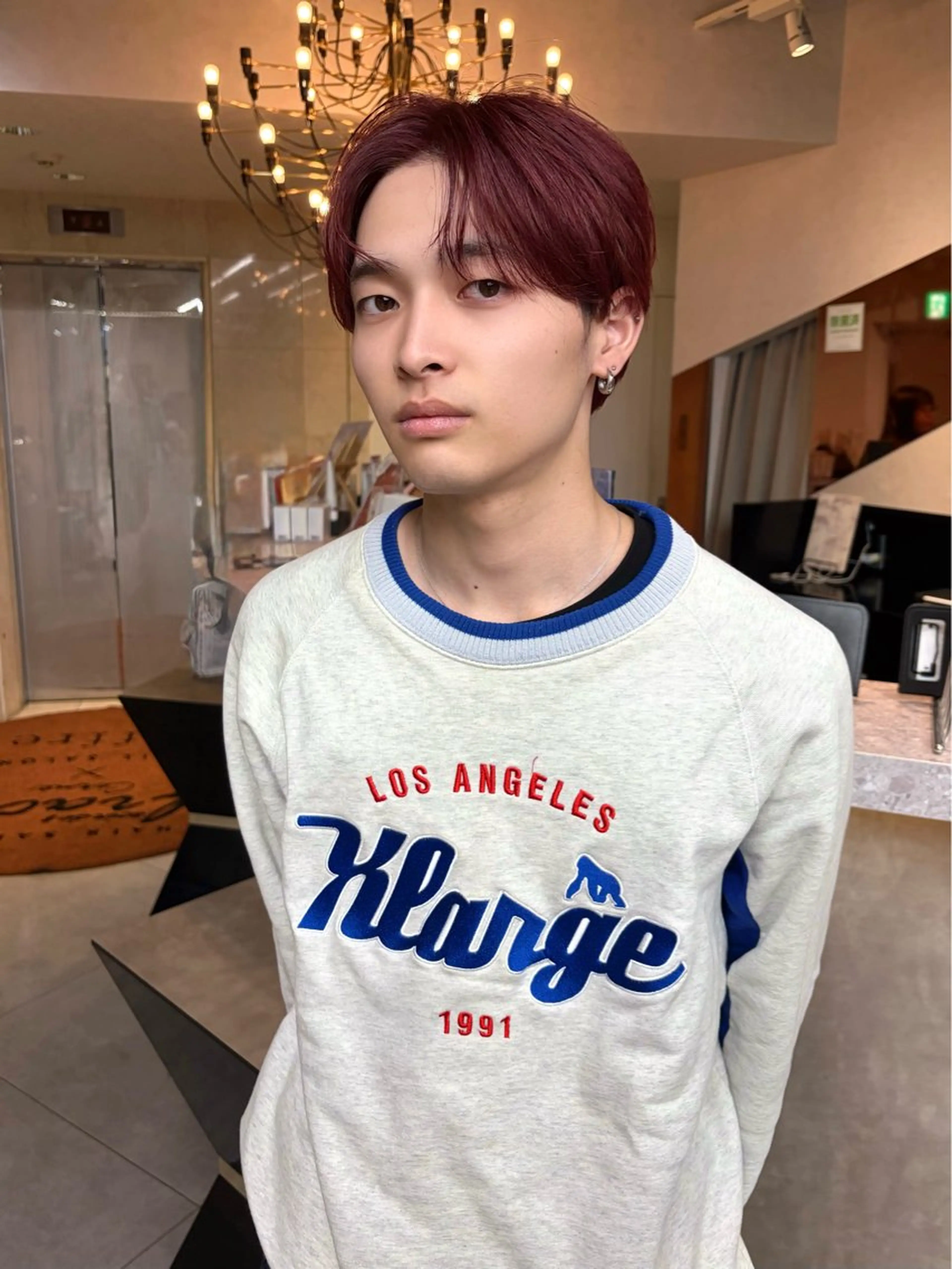 メンズ か ののヘアスタイル