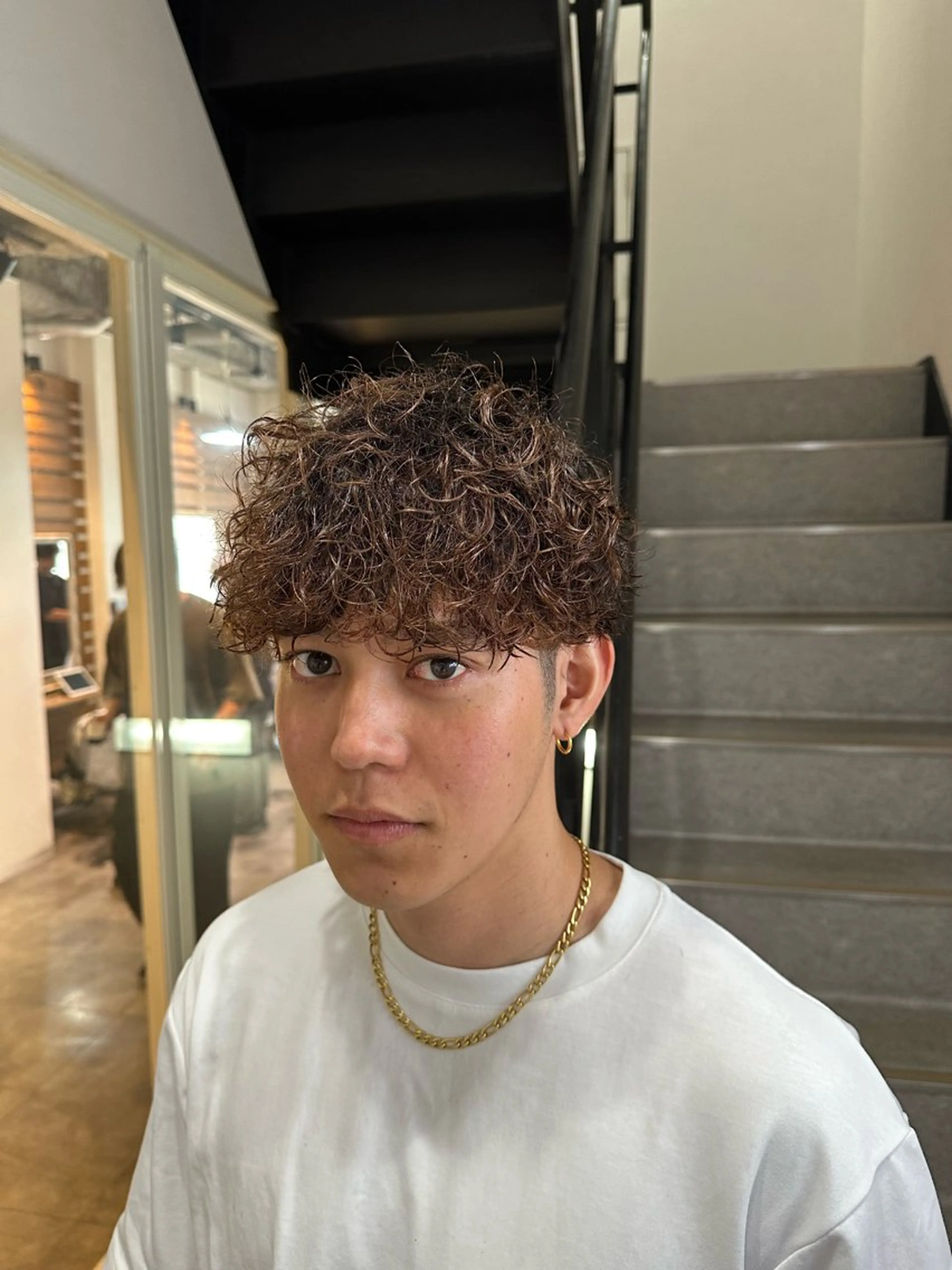 パーマ メンズ メンズパーマ 縮毛矯正 カット パーマ 三井淳平 /メンズパーマのヘアスタイル