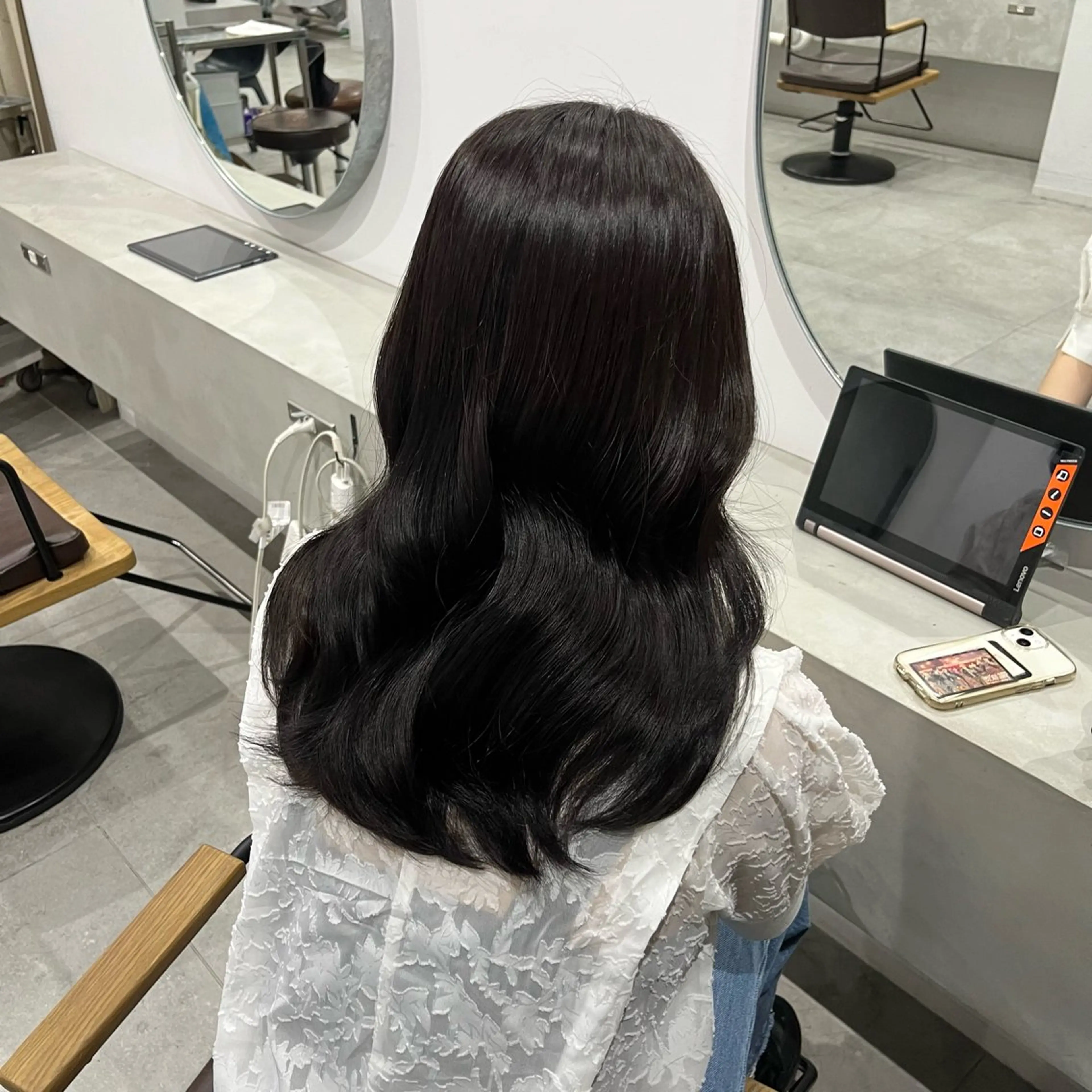 カラー ブラウンカラー ラベンダーカラー カット ヘアカラー emma所属・RINA 韓国ヘア/半個室のヘアスタイル