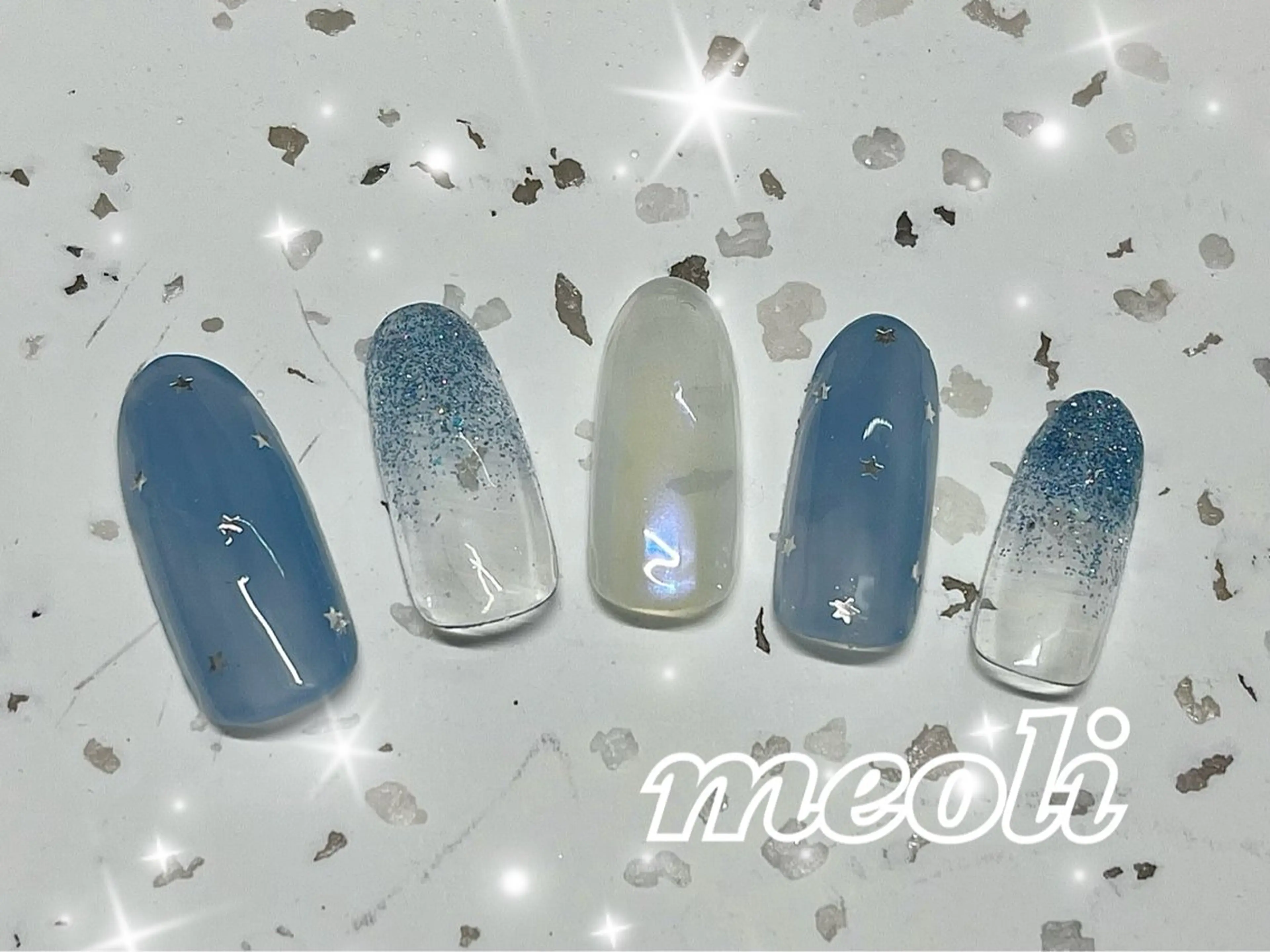 ネイル ハンドネイル nail salon meoli　アヤのネイルデザイン