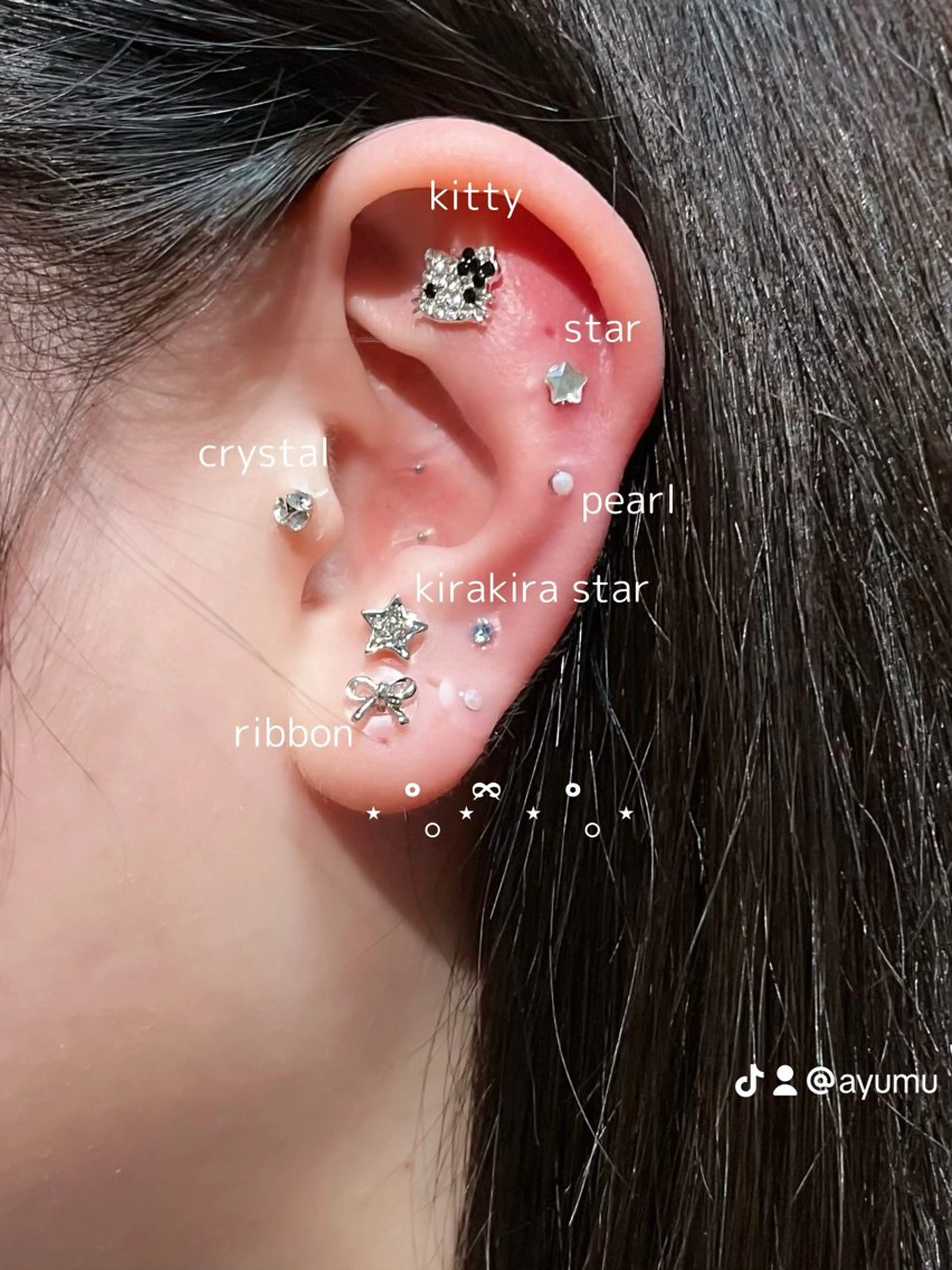 韓国ヘア/耳ツボジュ エリー♡ayumuのヘアスタイル