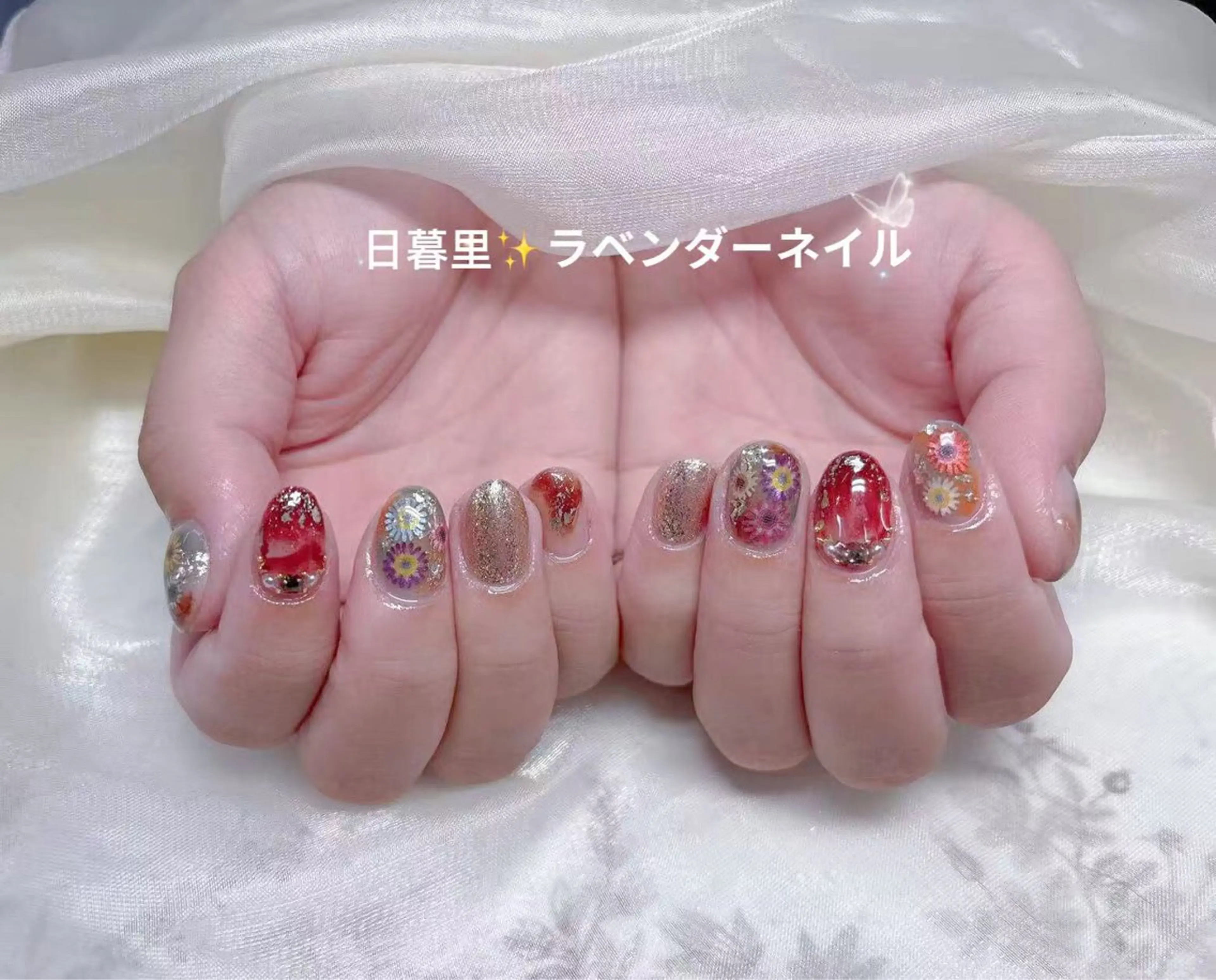 ネイル ラベンダーネイルサロン所属・日暮里♡研修生 チクさん（一同）のネイルデザイン