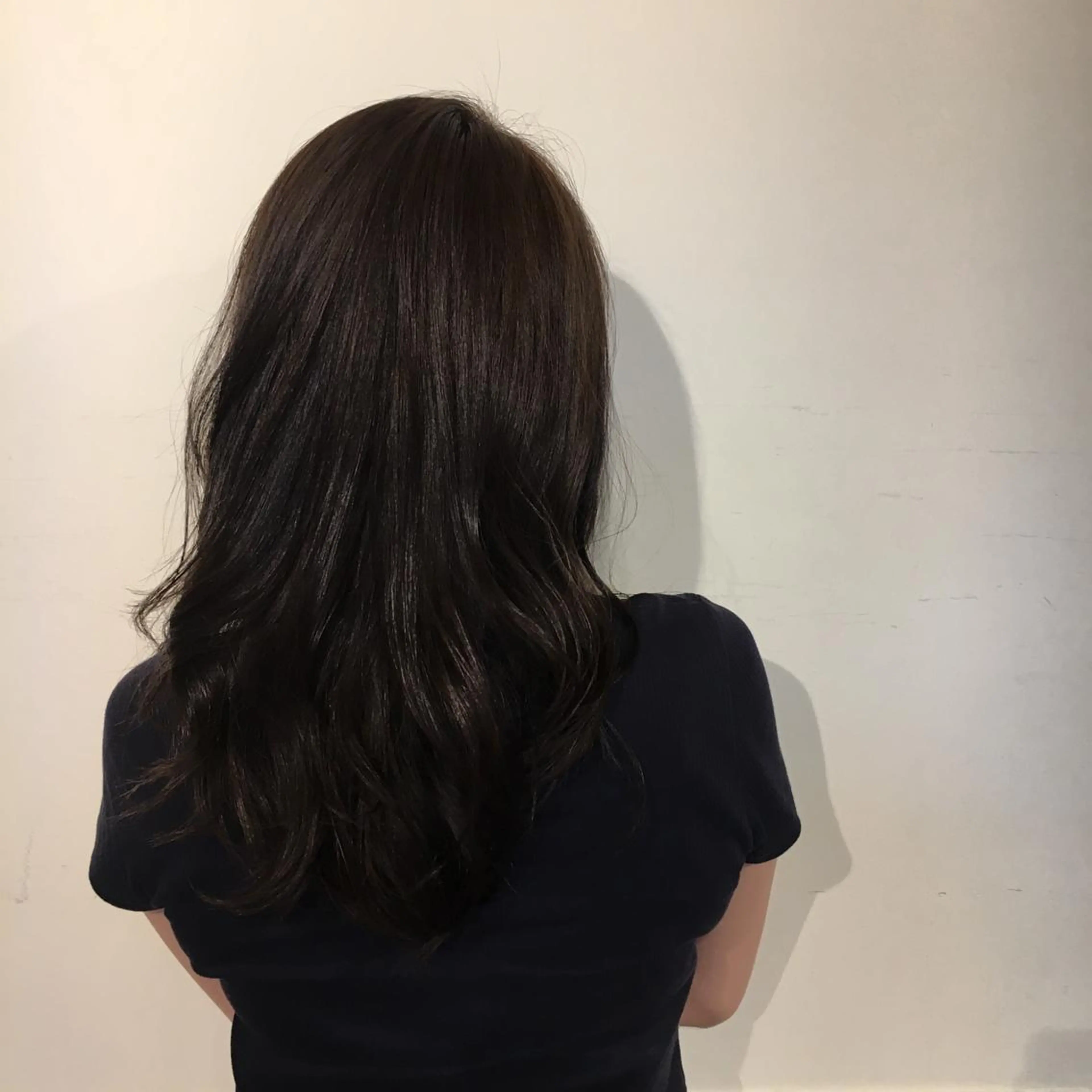 ロング カラー 野崎 ひかりのヘアスタイル