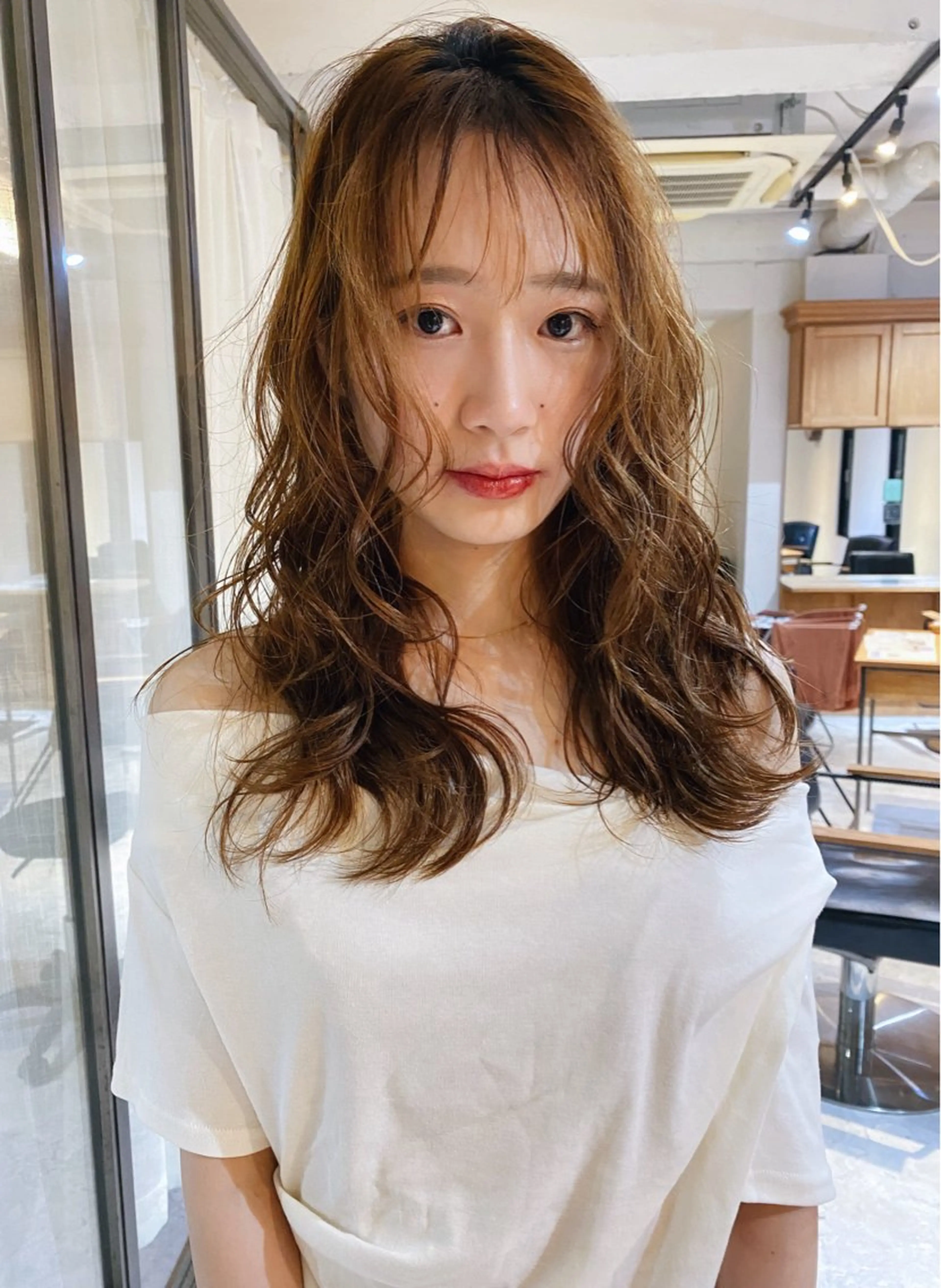 セミロング FERIA 緑地公園 ⭐️伏田愛奈⭐️のヘアスタイル