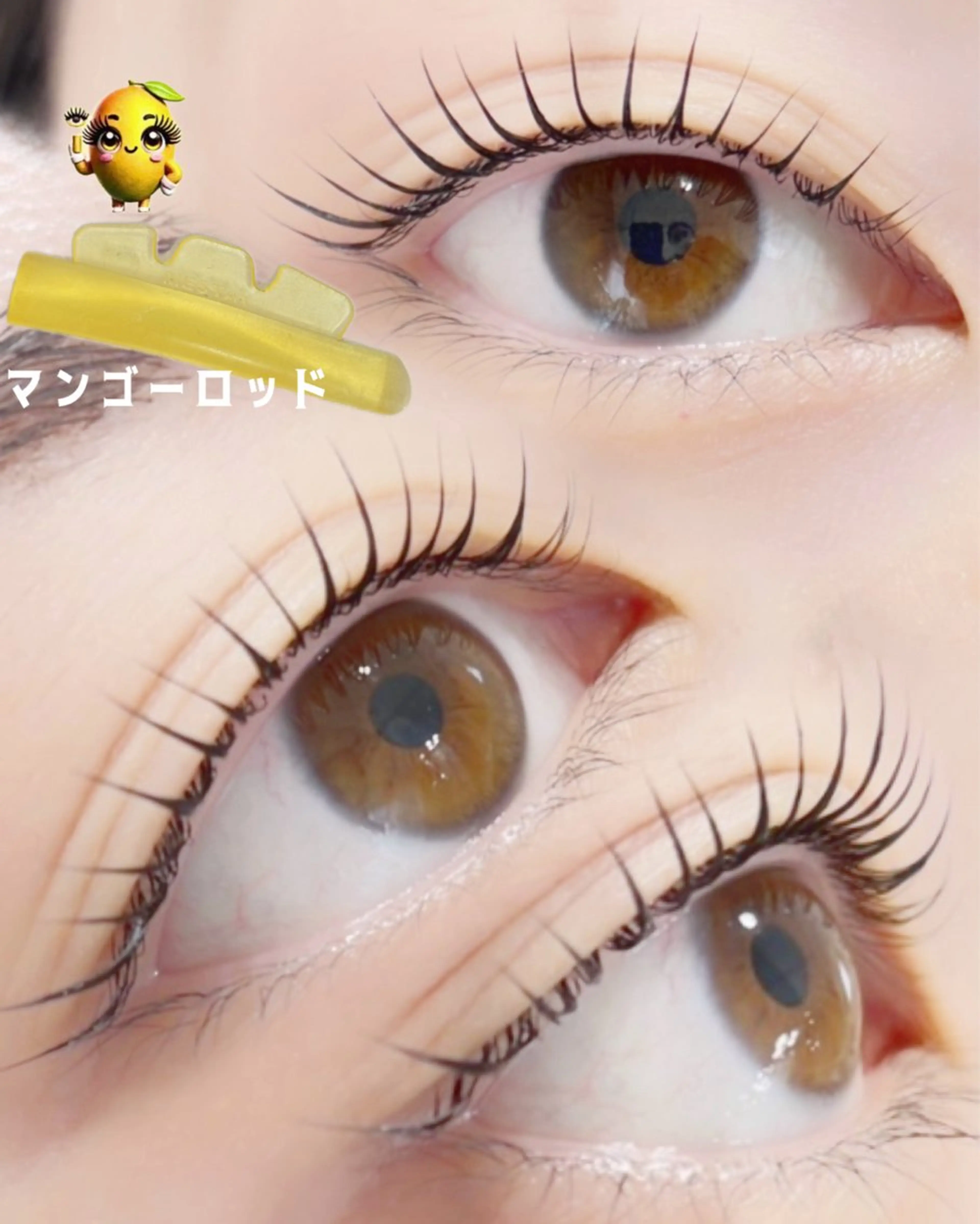 マツエク・マツパ まつげパーマ 一重×まつ毛パーマ マツパ charm所属・charm 【📍大名】のマツエク・マツパデザイン