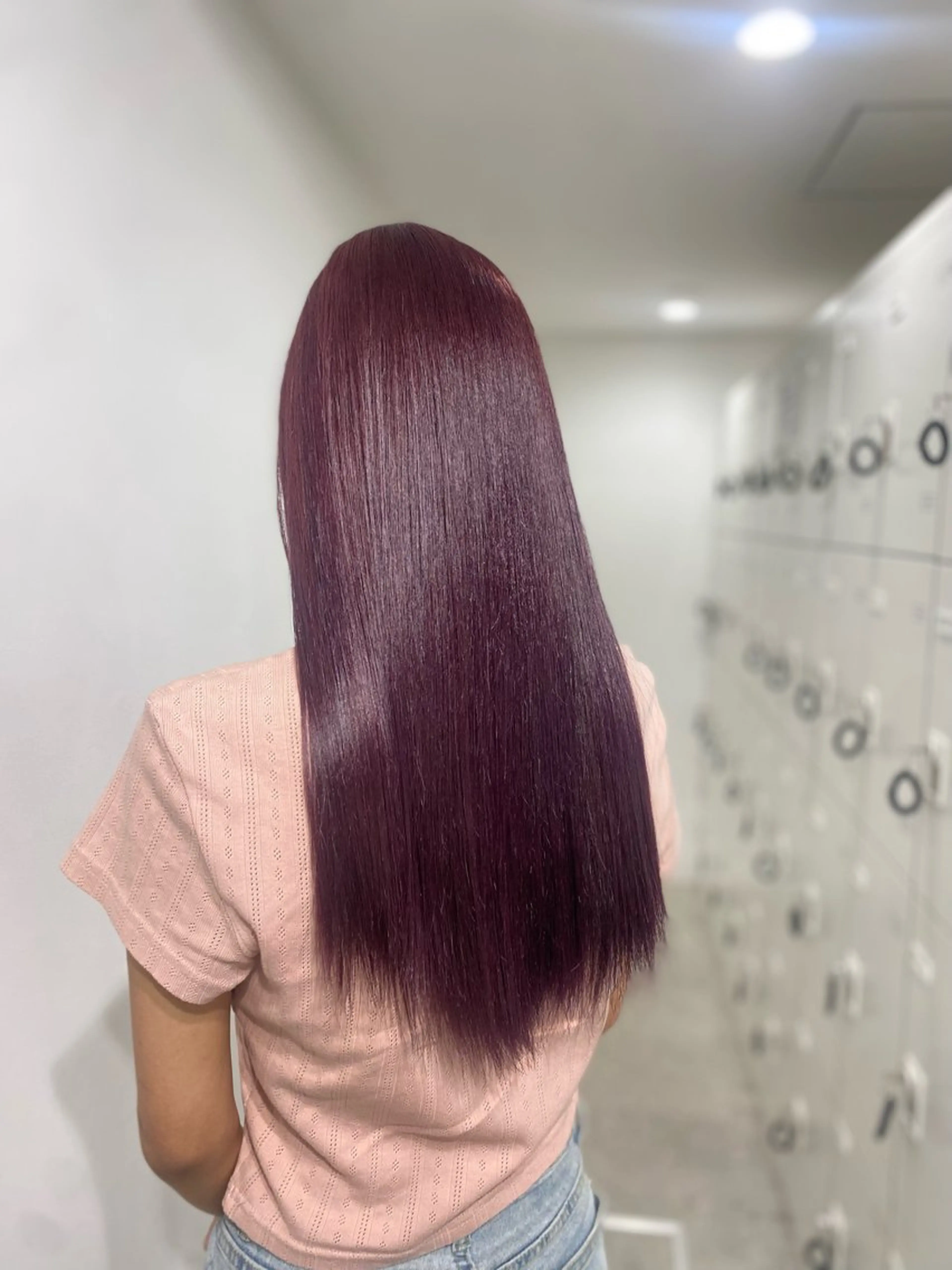 カラー ブリーチ 透明感カラー ブリーチなしカラー 髪質改善 カット ヘアカラー トリートメント girly❤︎暖色ヘ ア➰🎀HINANOのヘアスタイル