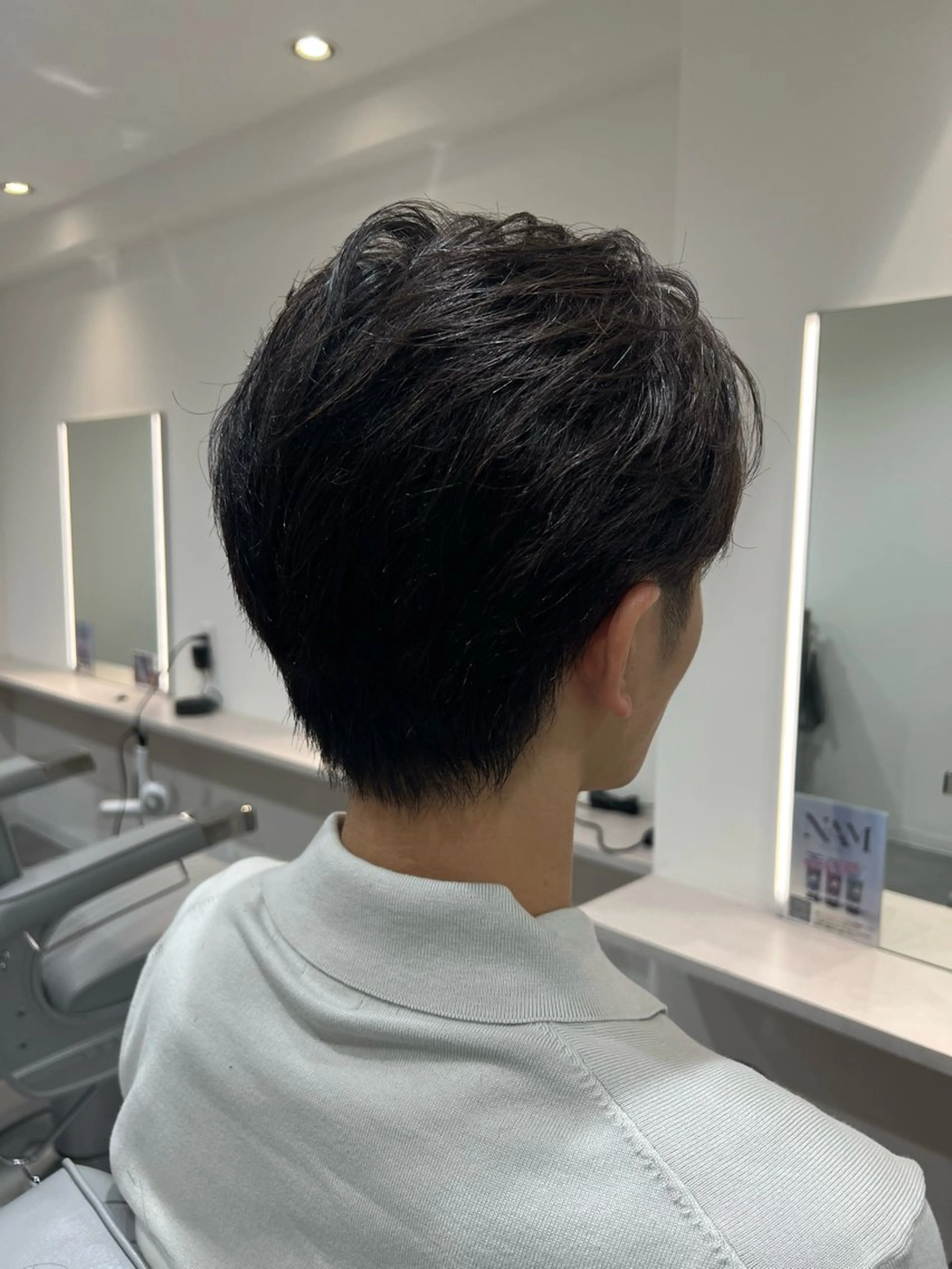 メンズ センターパート Men's NAM 八角のヘアスタイル