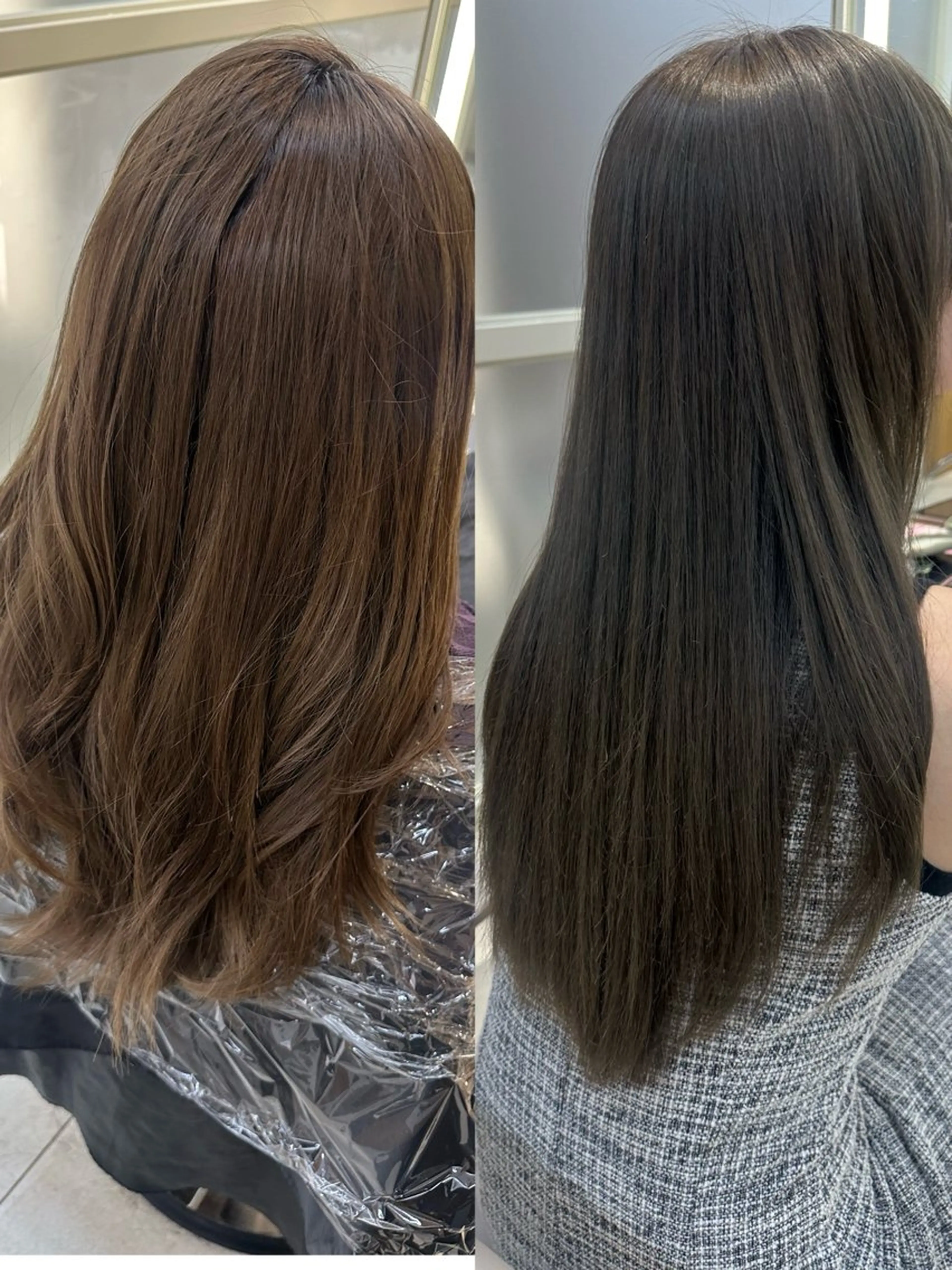 ロング oto🎀×美髪× シースルー前髪🤍のヘアスタイル