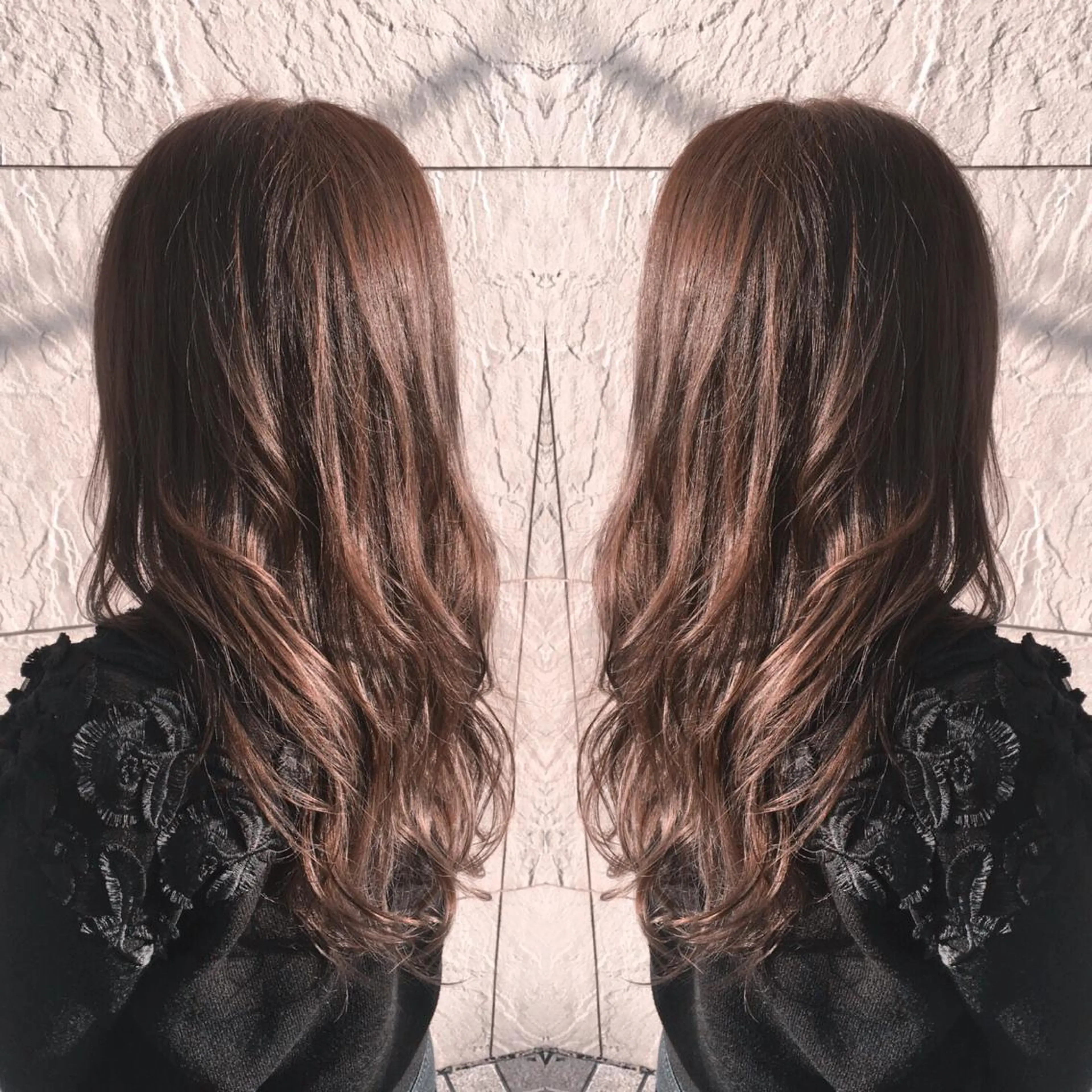 ロング カラー 🐝肥田 しょーと🐝のヘアスタイル