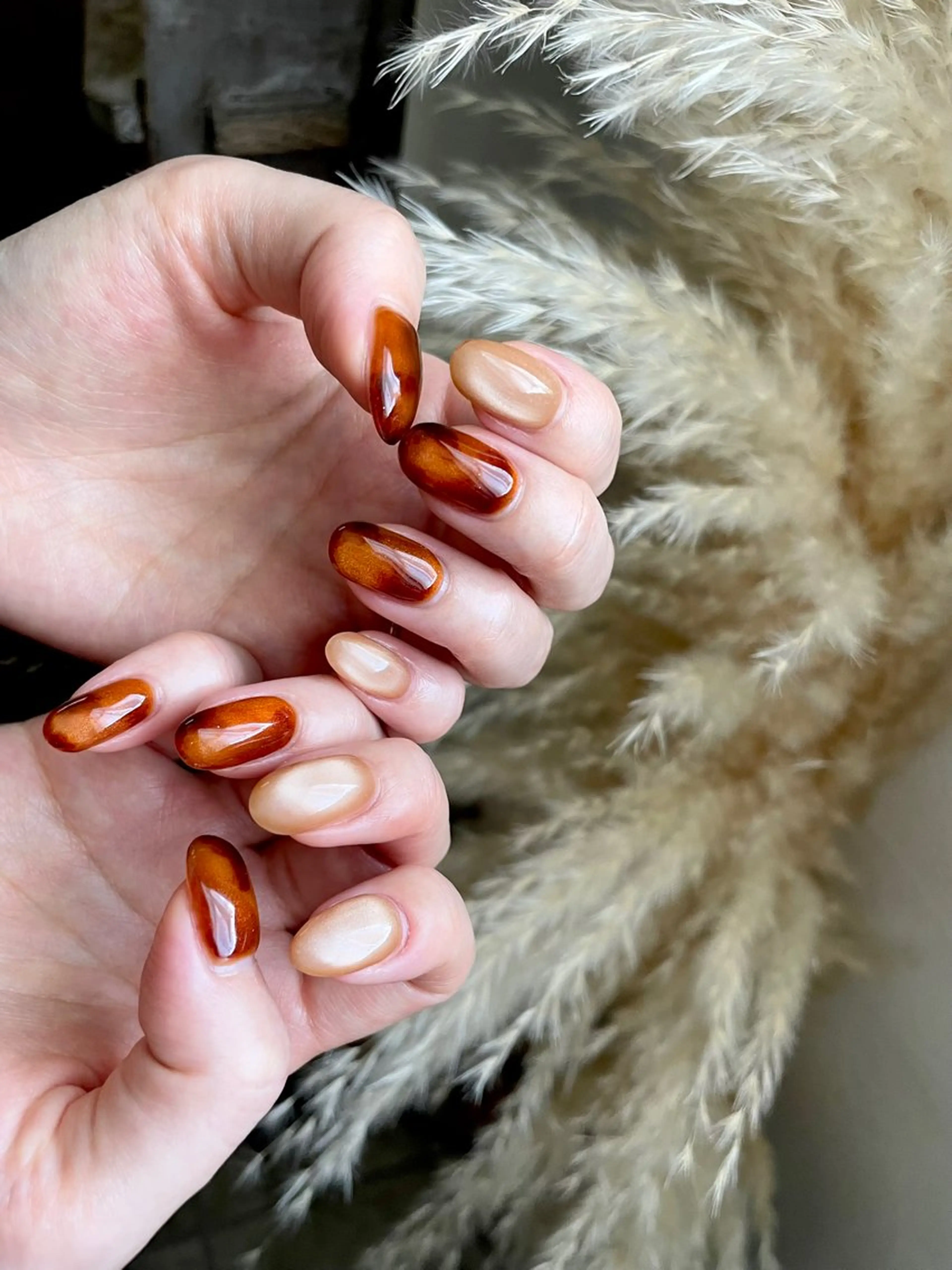 ネイル ハンドネイル 甲府市徳行 🧸prunelleのネイルデザイン