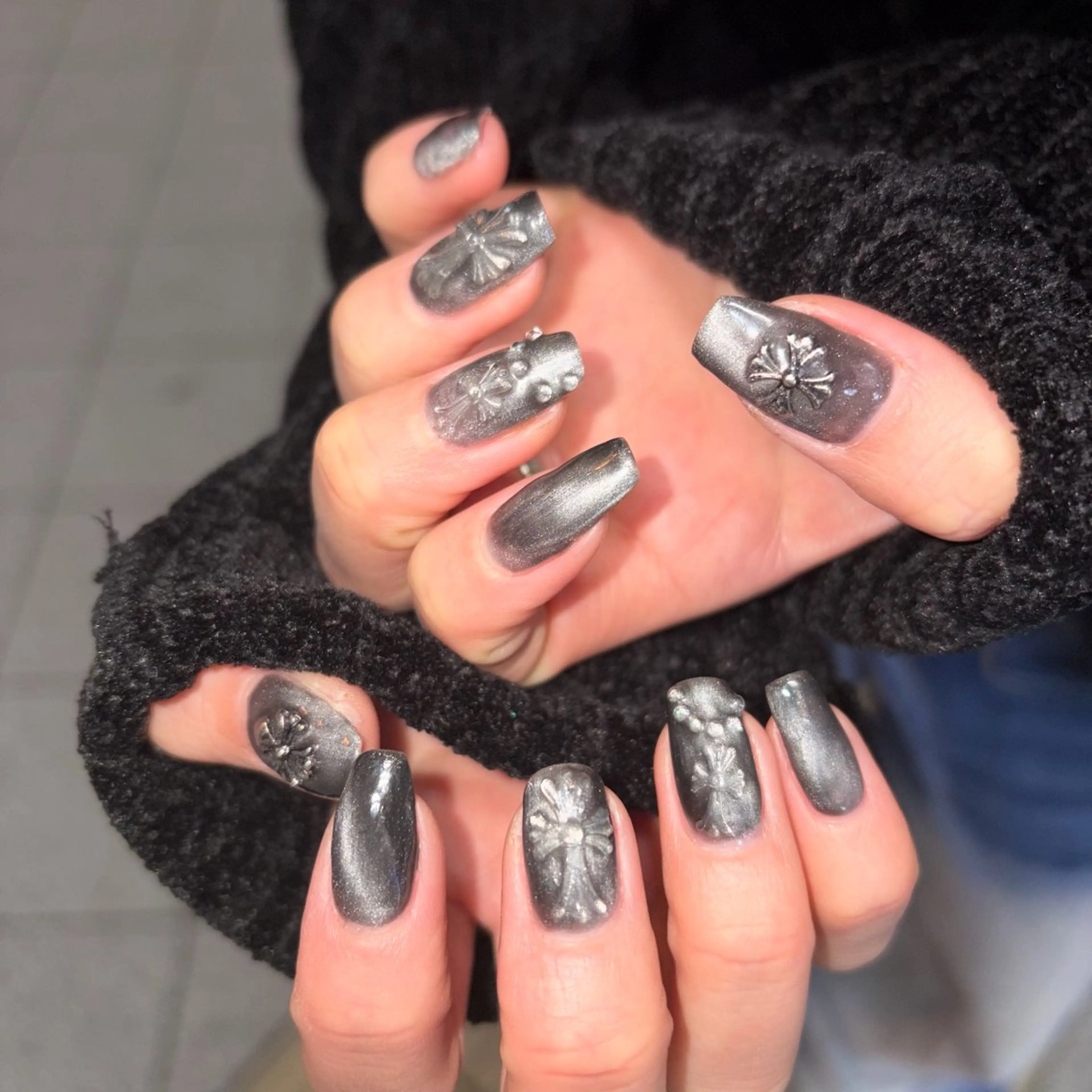 ネイル ハンドネイル 🐬Cxxu° Nail✝️のネイルデザイン