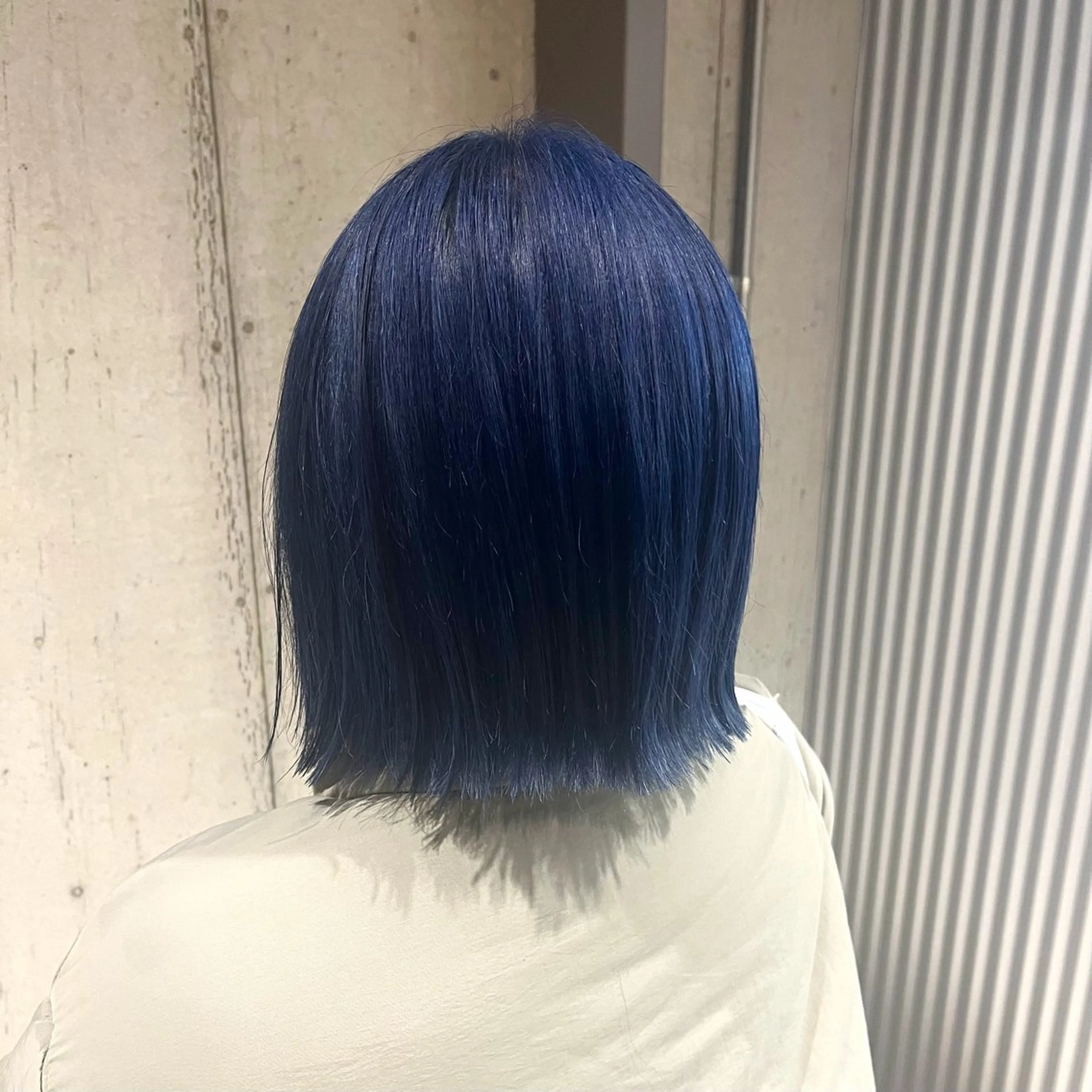 ミディアム ヘアアレンジ カット ヘアカラー トリートメント 透けるボブレイヤー ・リクト💥のヘアスタイル