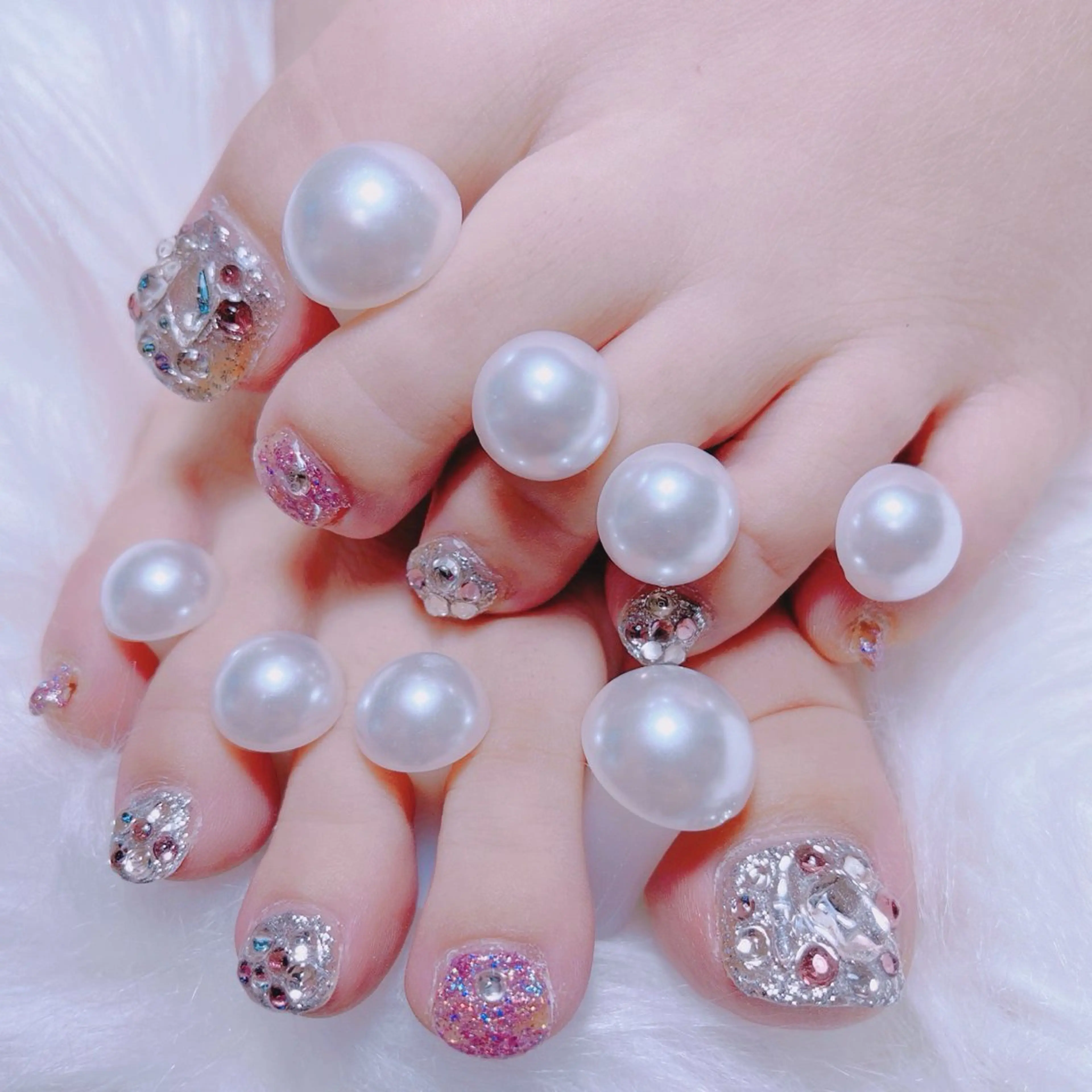 ネイル フットネイル ⭐️ saki⭐️のネイルデザイン