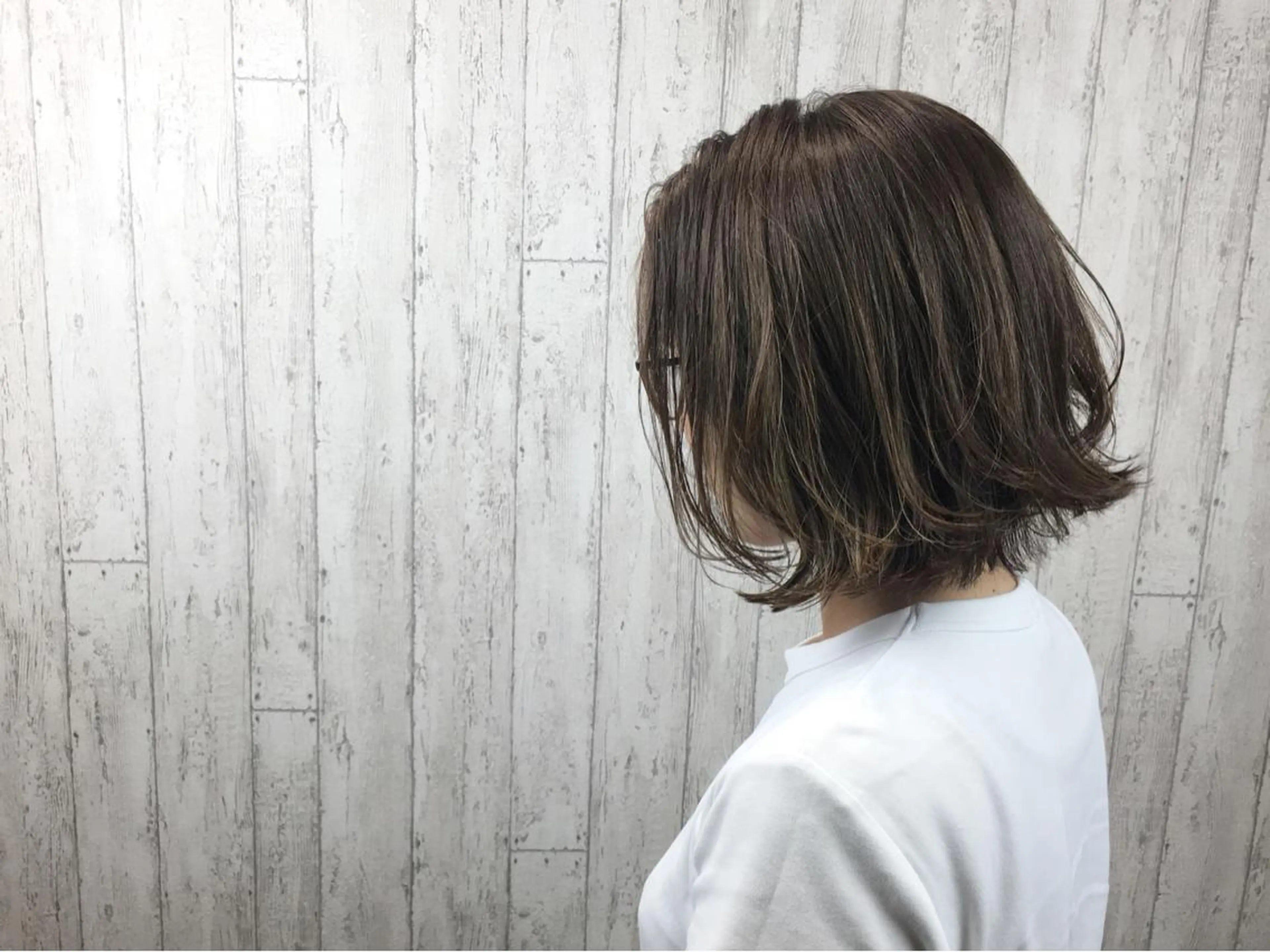 ショート カラー カット ヘアカラー カット／メンズカット 藤田麻衣のヘアスタイル