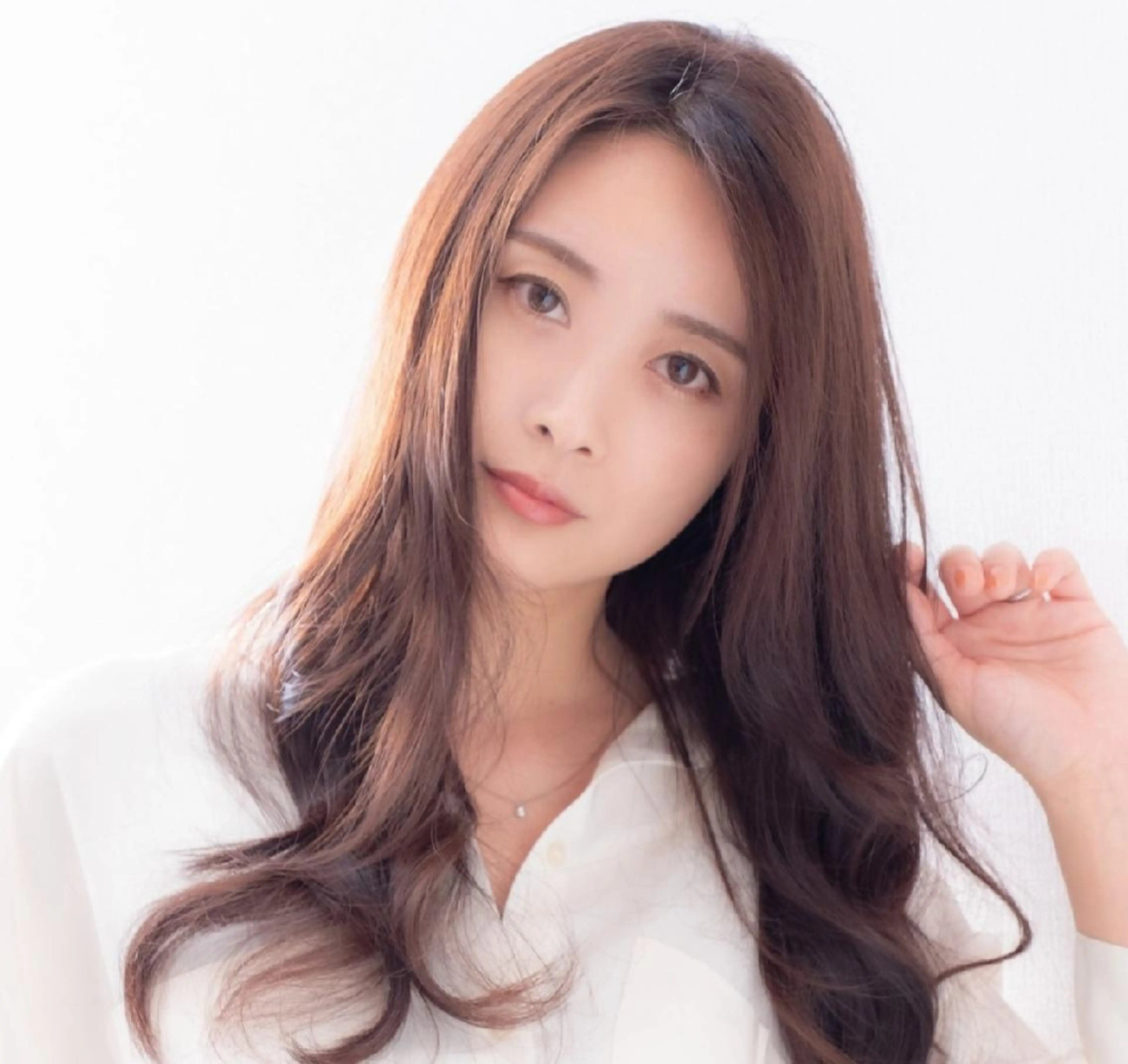 ロング パーマ ストレートパーマ パーマ Stella Lux ステラ ルークスのヘアスタイル