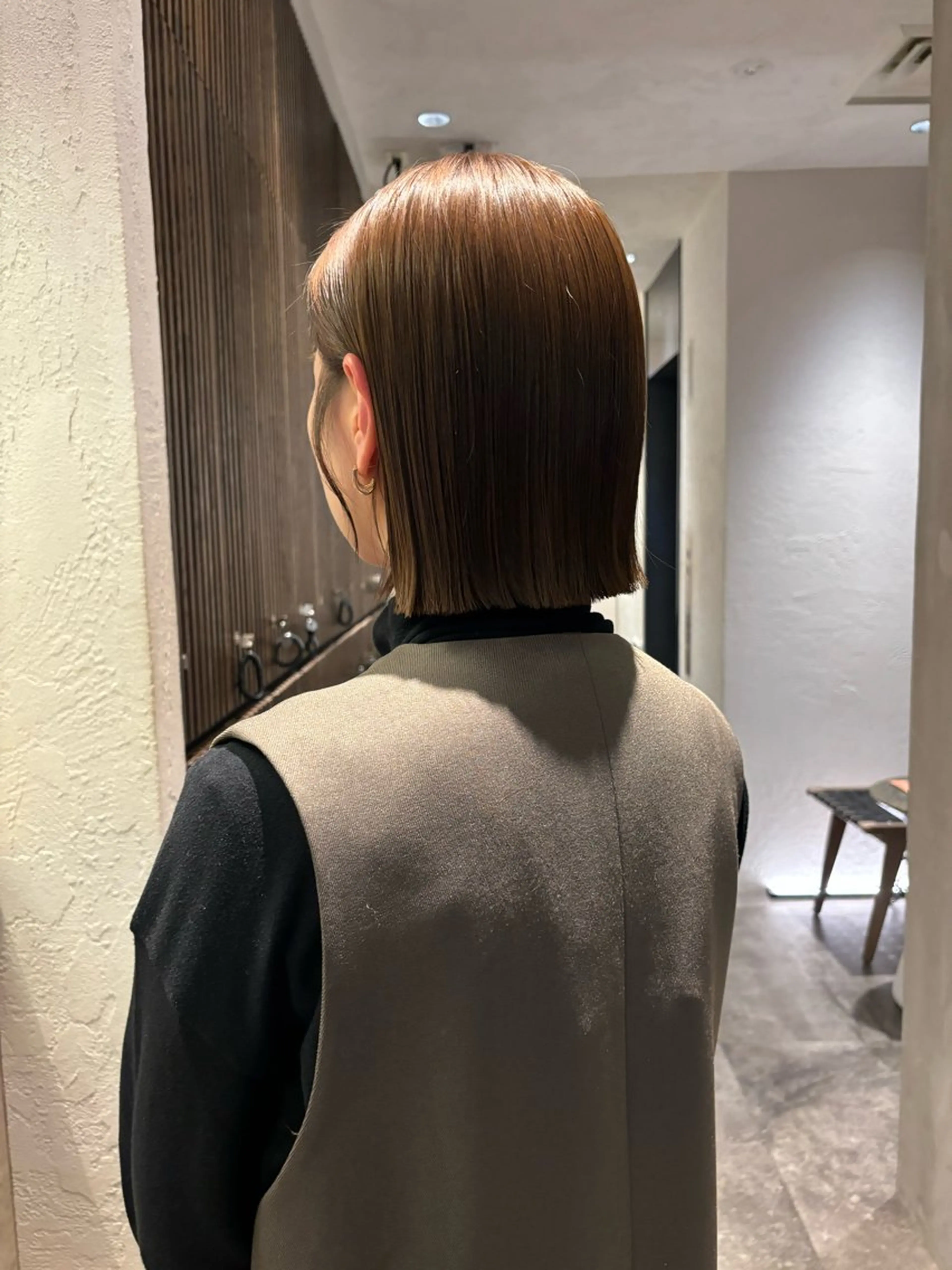 ショート ボブ ヘアカラー トリートメント HAVANA MIZUKIのヘアスタイル