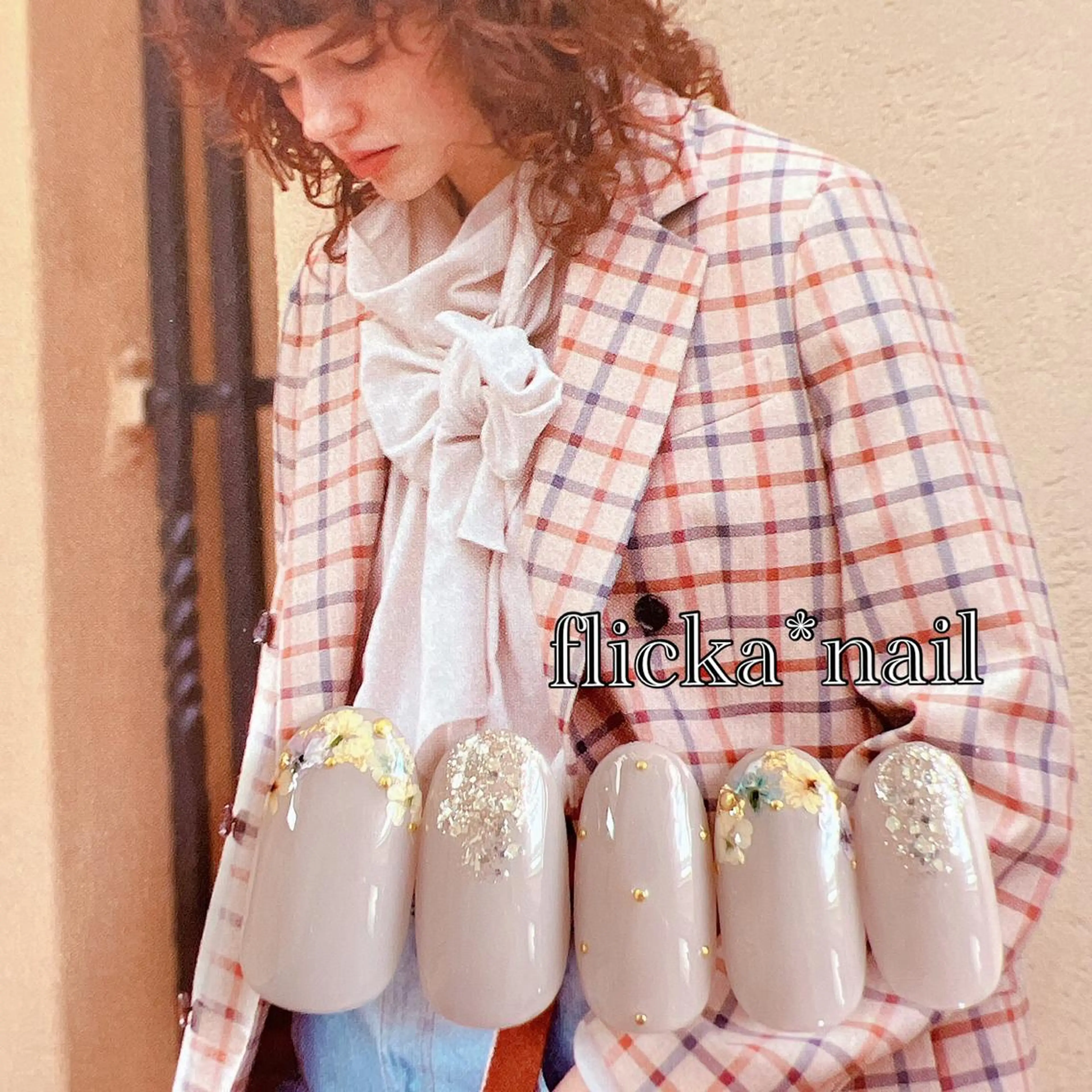 ネイル フラワーネイル ハンドネイル flicka＊nail所属・flicka* nailのネイルデザイン