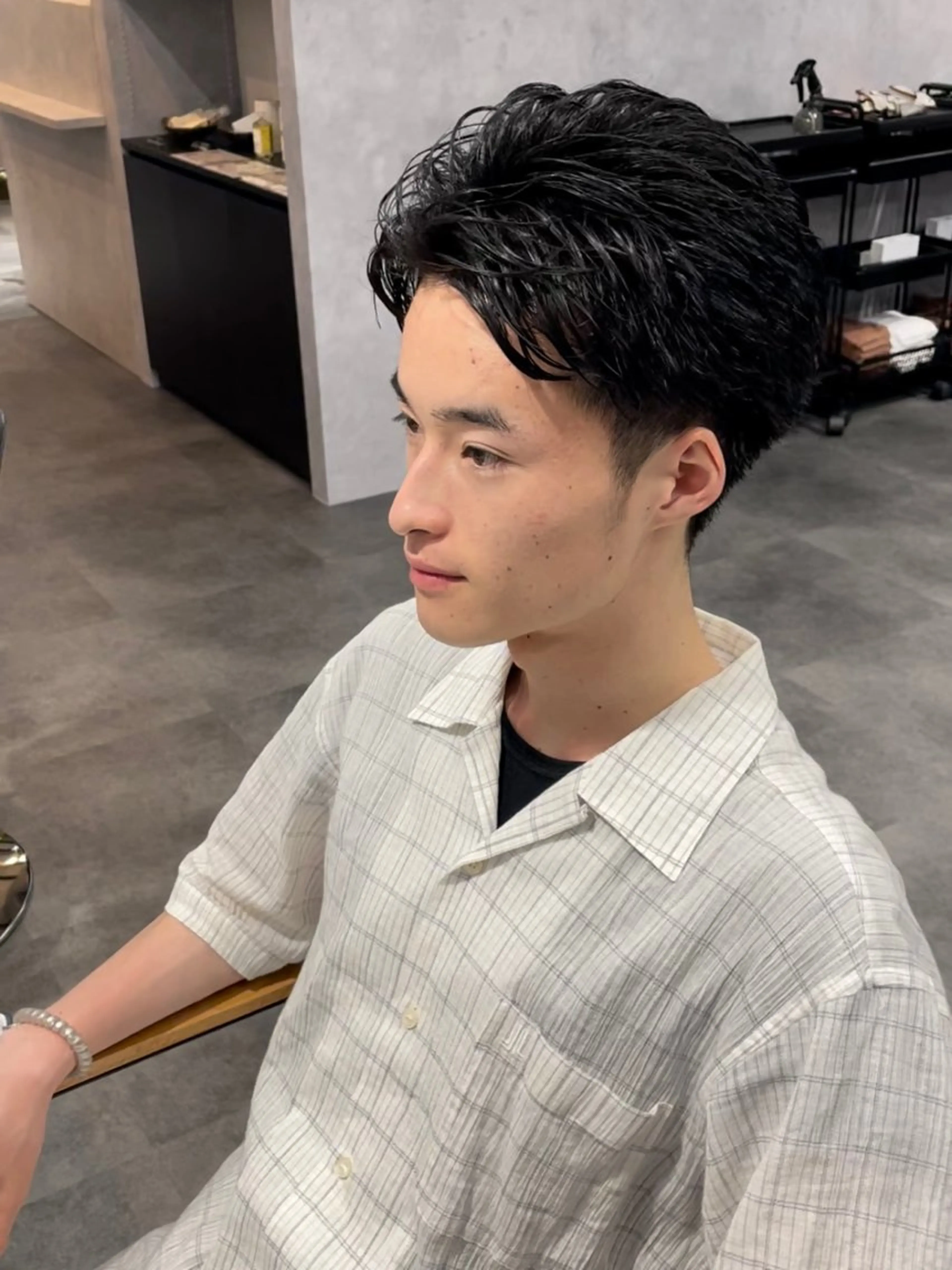 ショート メンズ カット 江田 悠真のヘアスタイル