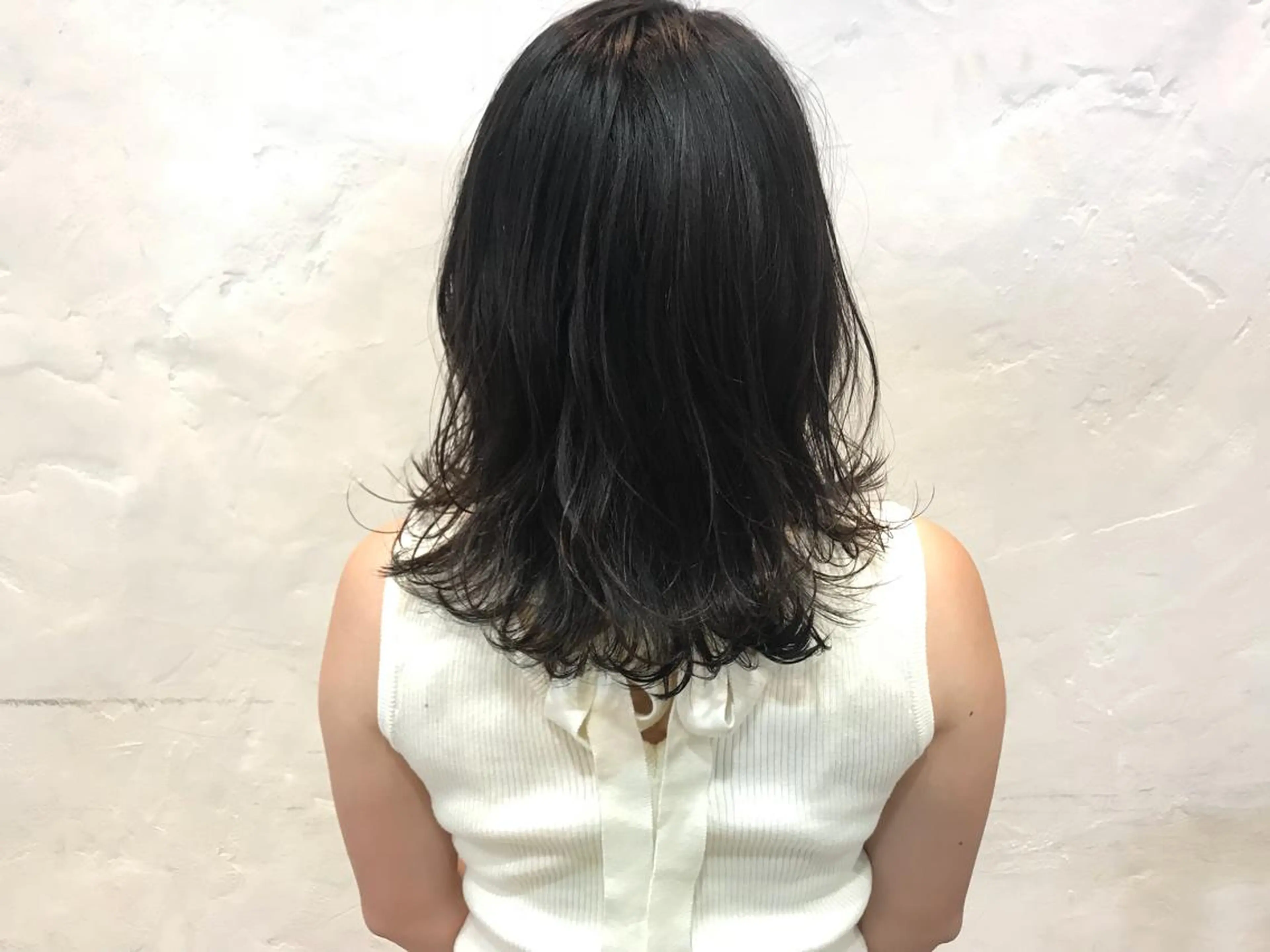 ミディアム ミストバング Genta @gegege75のヘアスタイル