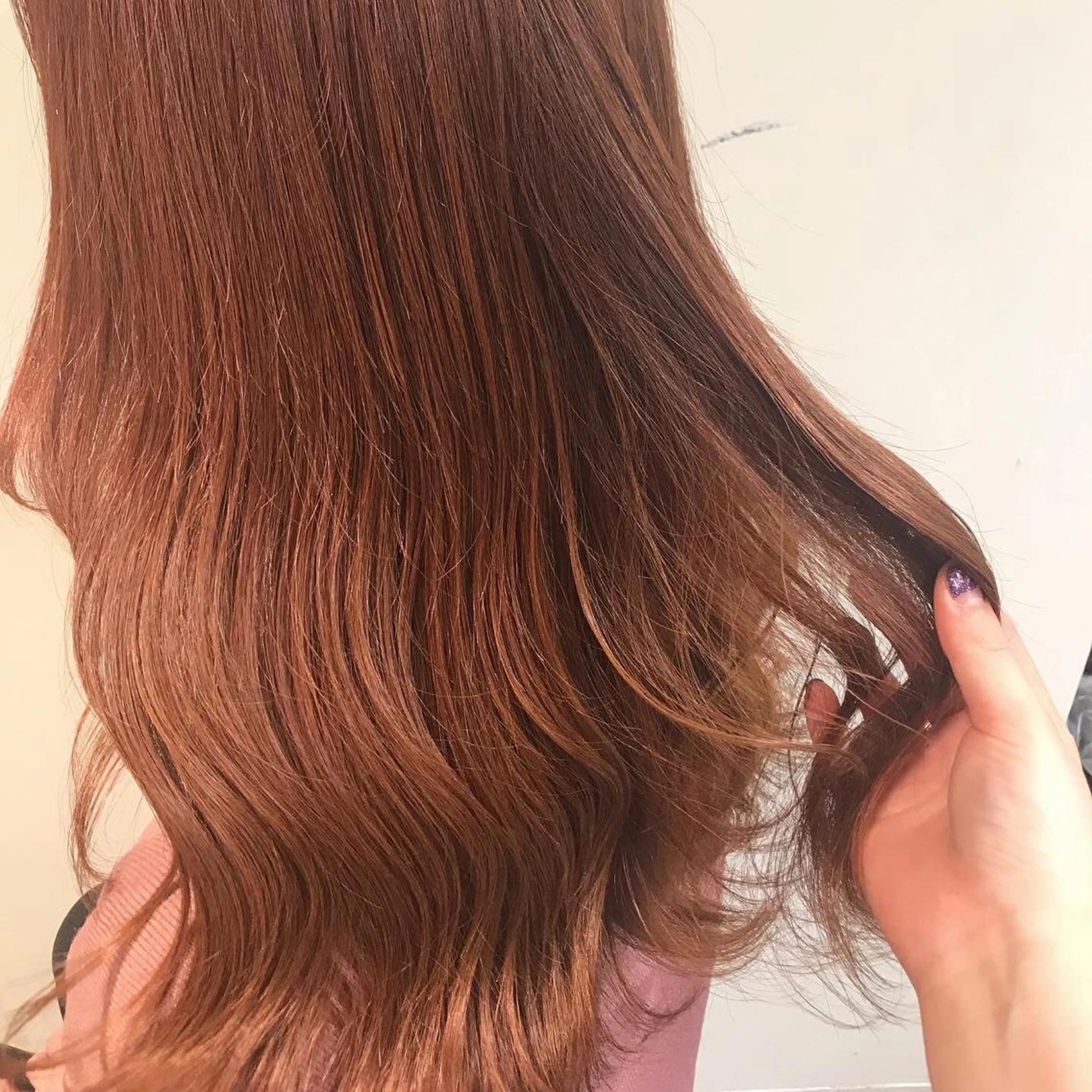 ロング カラー knock【ノック】所属・烏丸韓国ヘア🇰🇷 ayaka🎀のヘアスタイル