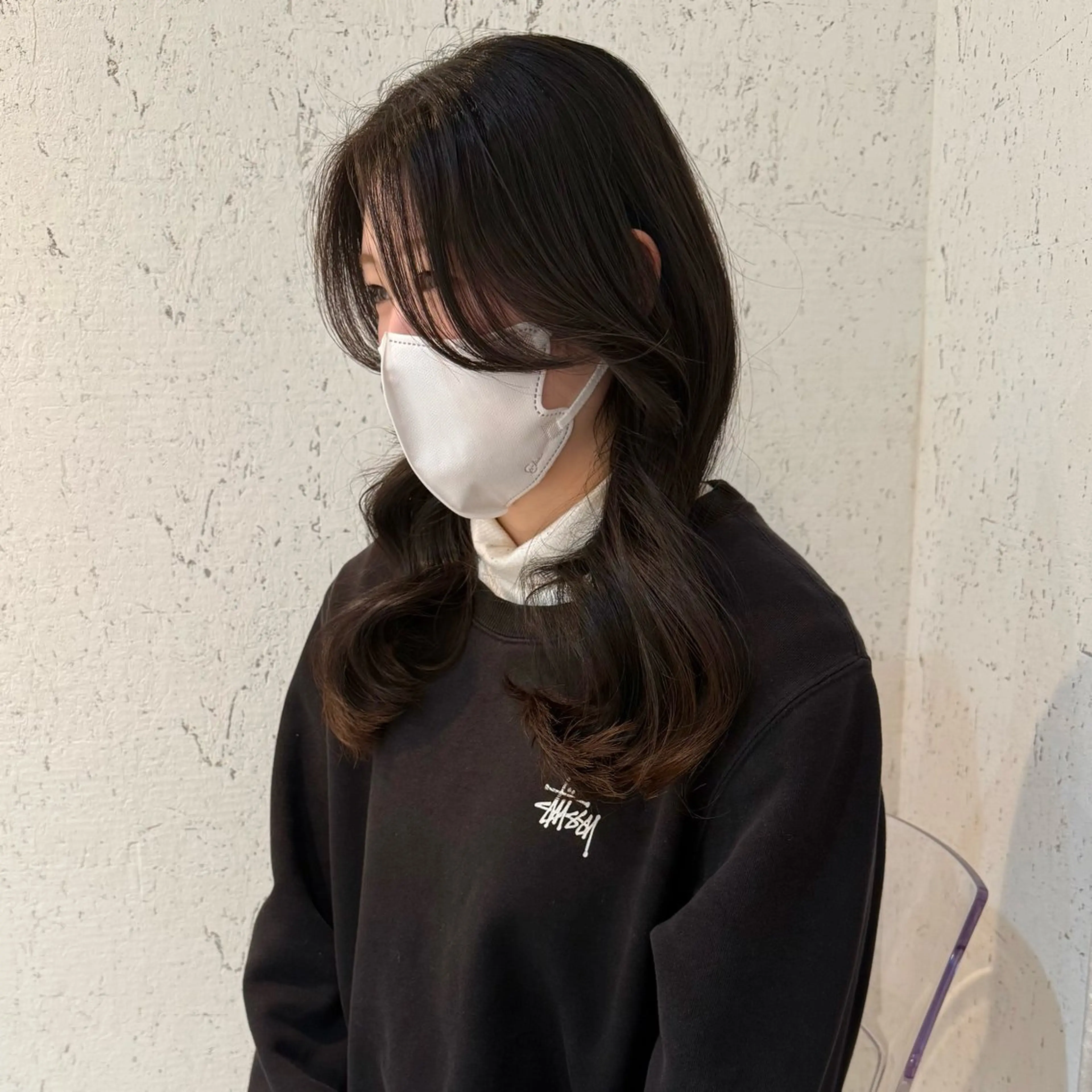 ミディアム カラー カット トリートメント mai / linoah˚✧のヘアスタイル