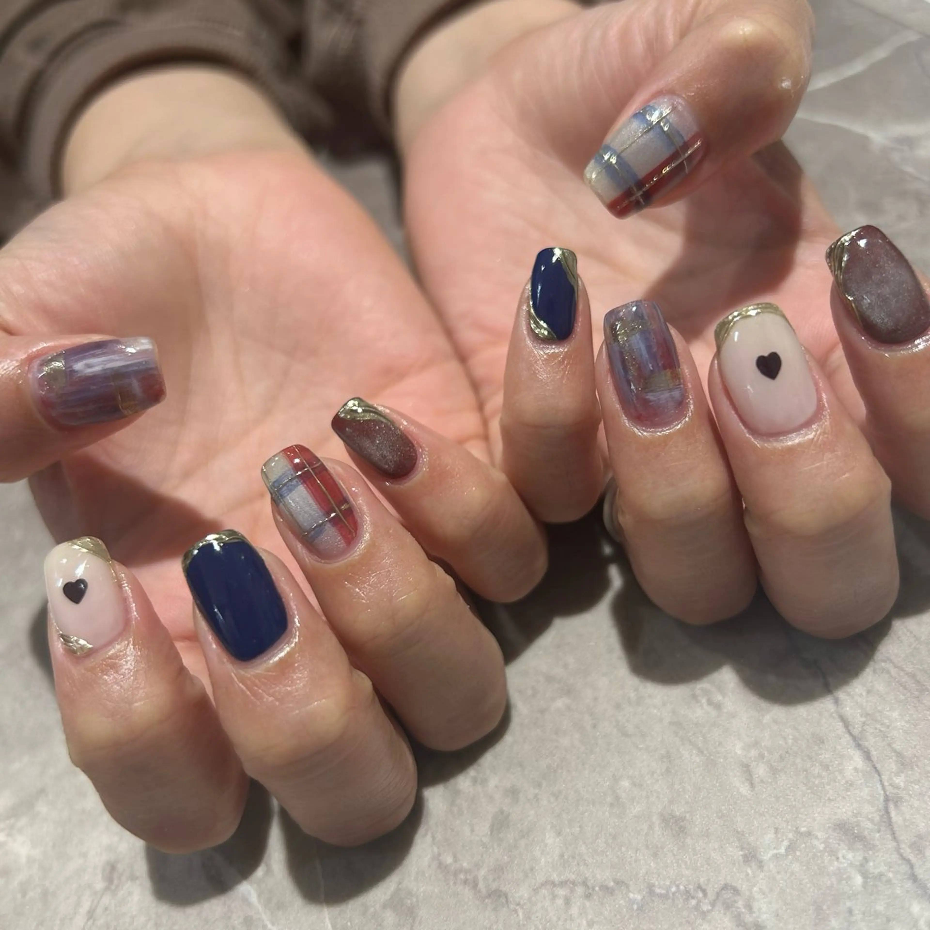ネイル 冬ネイル Lulea nail所属・Lulea nailのネイルデザイン