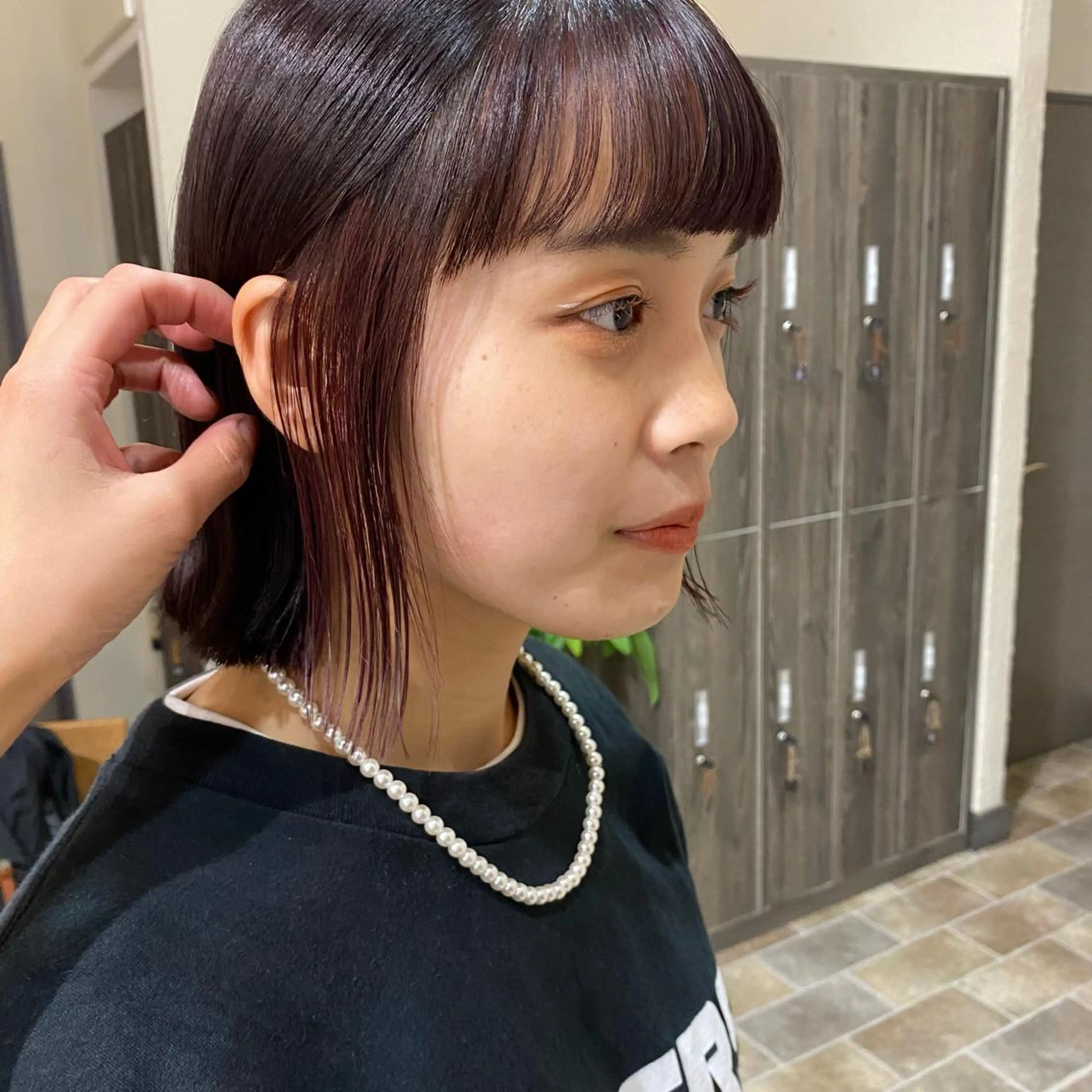 ショート カラー 中村 友香のヘアスタイル