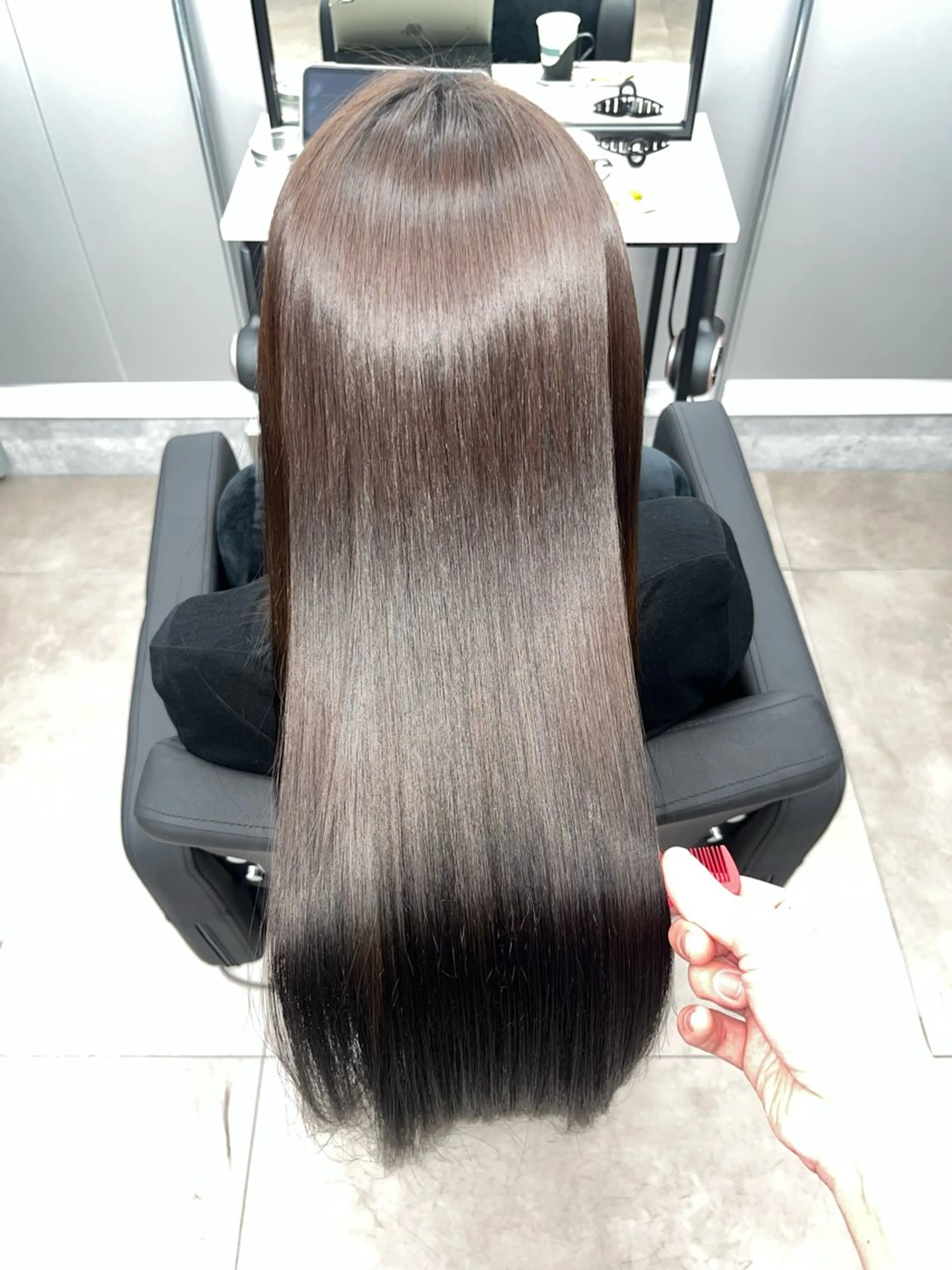 ロング カラー パーマ 🌈艶髪/髪質改善 新宿itouのヘアスタイル