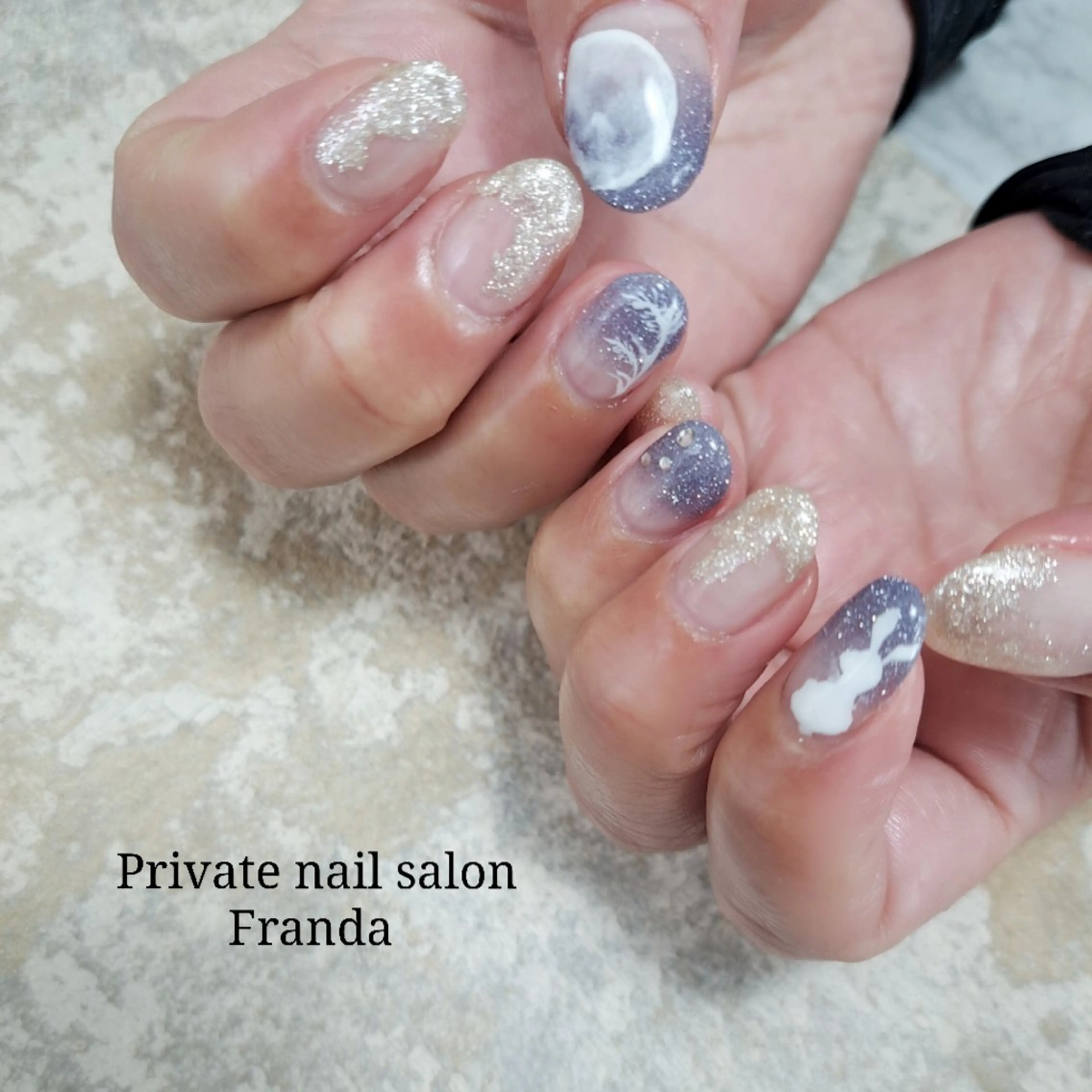 ネイル ハンドネイル Franda ✾のネイルデザイン