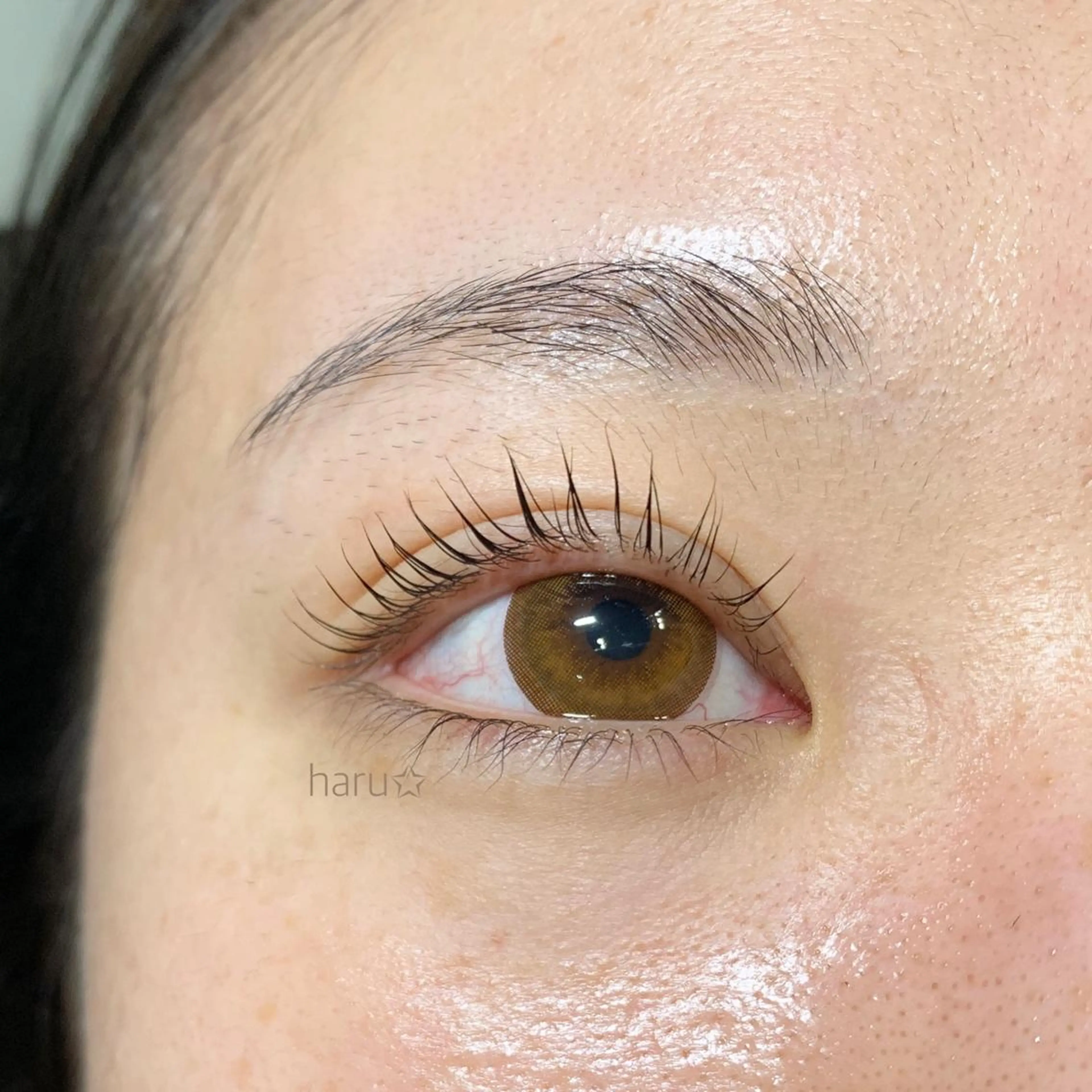 マツエク・マツパ パリジェンヌラッシュリフト うにゃねいる ✿ harunaのネイルデザイン