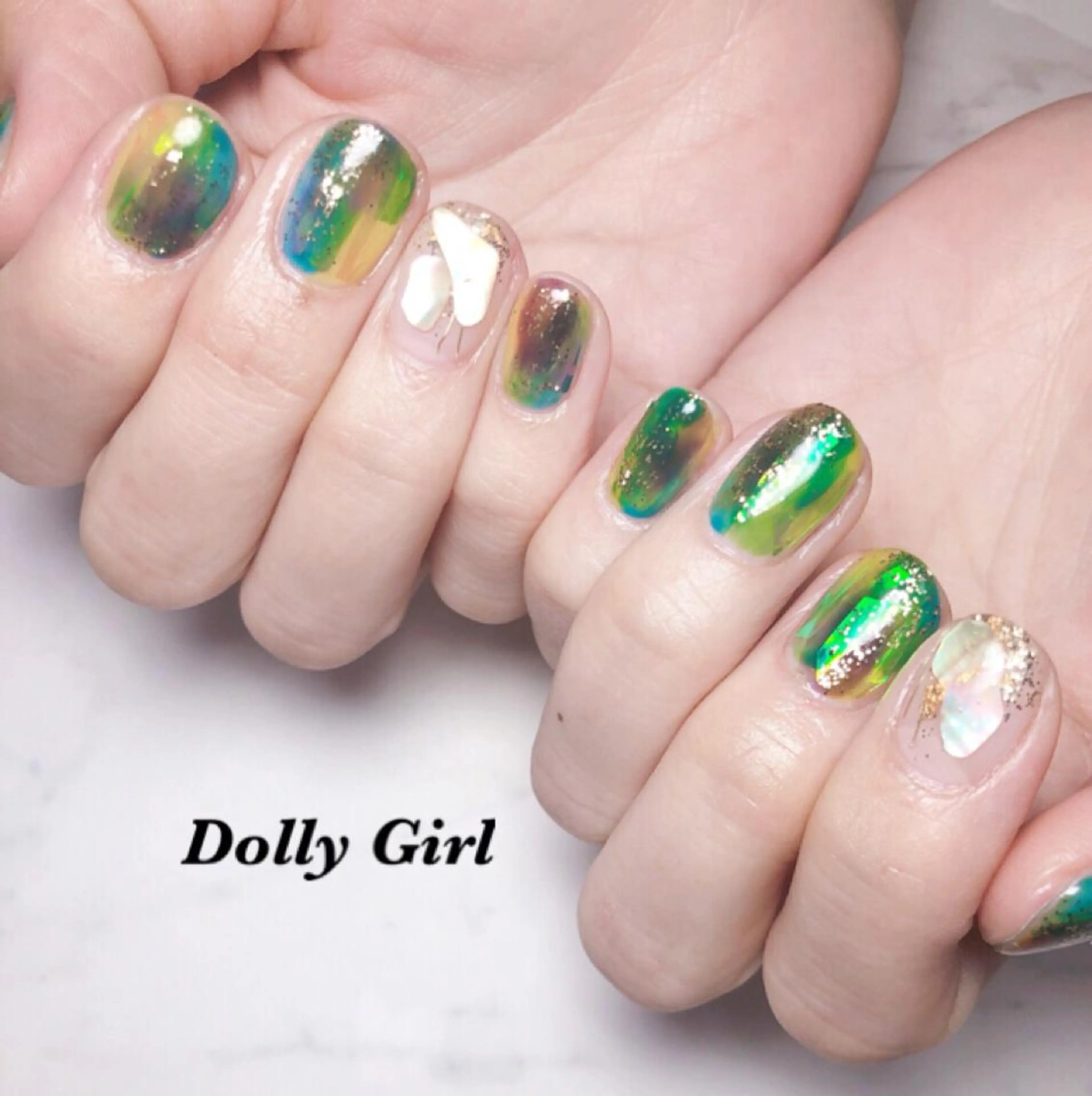 ネイル 個室ネイルサロンDolly  Girl〜ドーリーガール〜所属・DollyGirl KYOKOのネイルデザイン