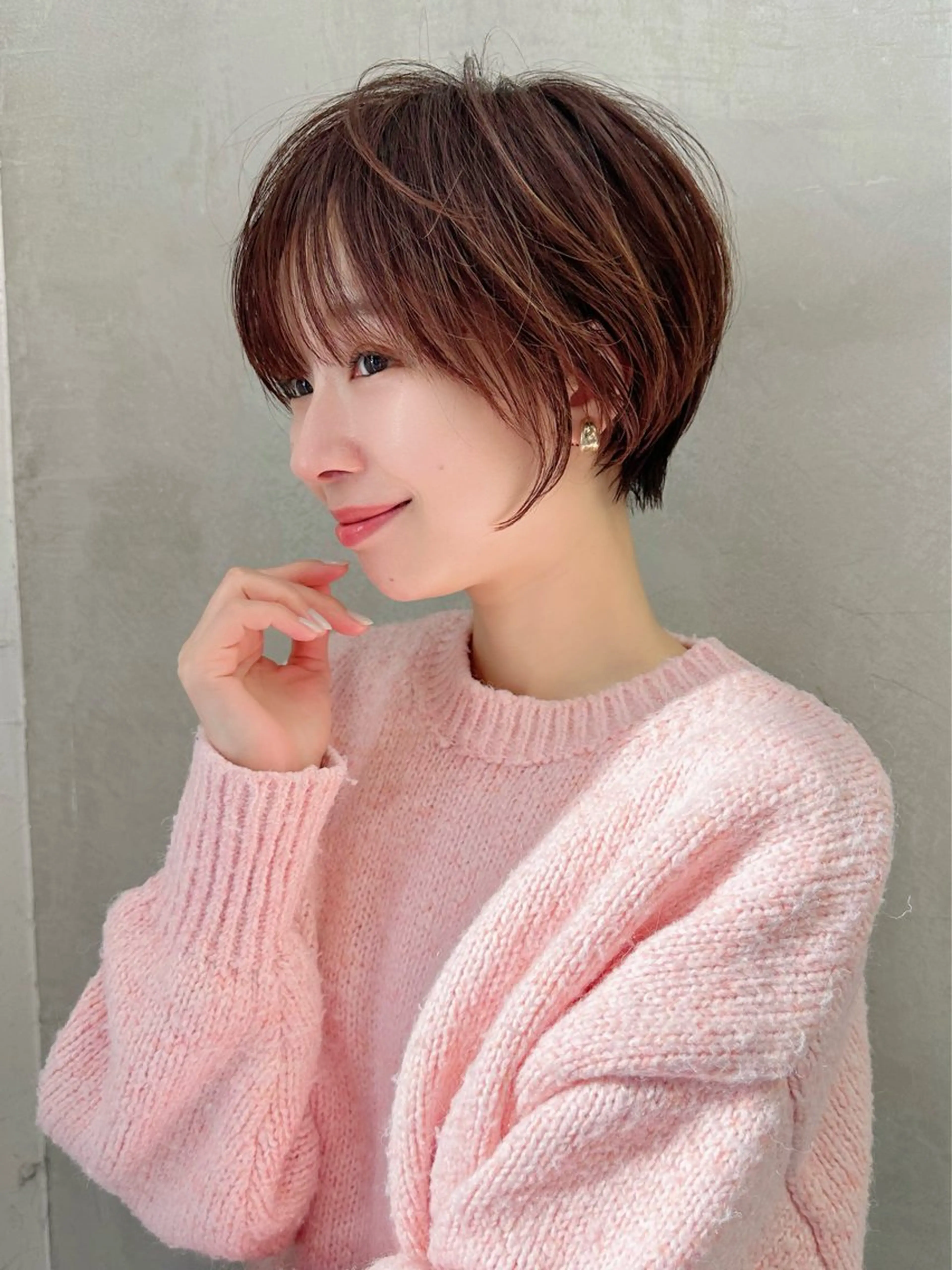 ショート カット ヘアカラー トリートメント ヘッドスパ taiga ショート /レイヤー/矯正🌈のヘアスタイル