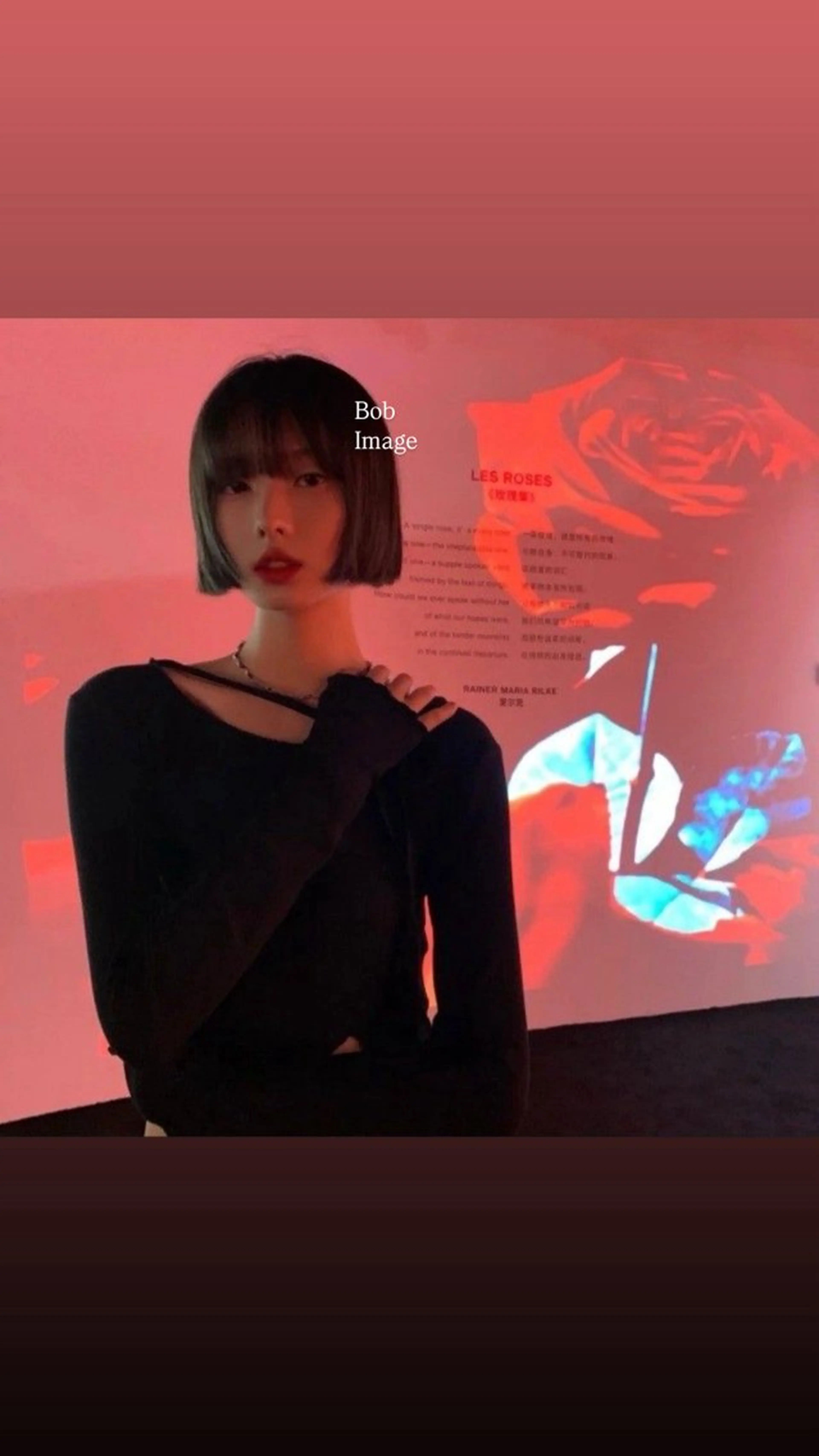 ミディアム ボブ 西脇 弥生のヘアスタイル