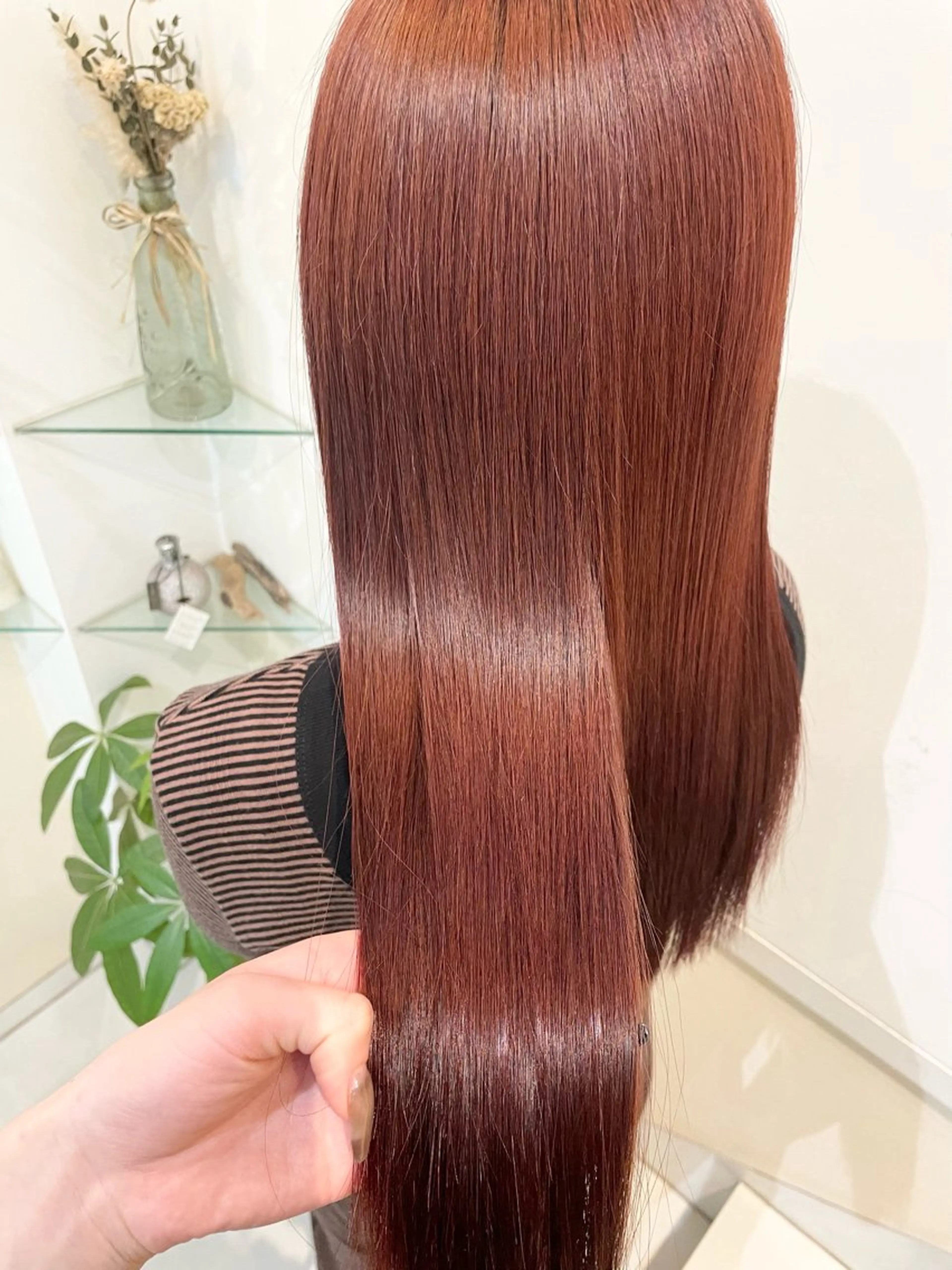 ロング カラー カット ヘアカラー トリートメント 髪質改善カラー🤍 エクステ✨君島由実子のヘアスタイル