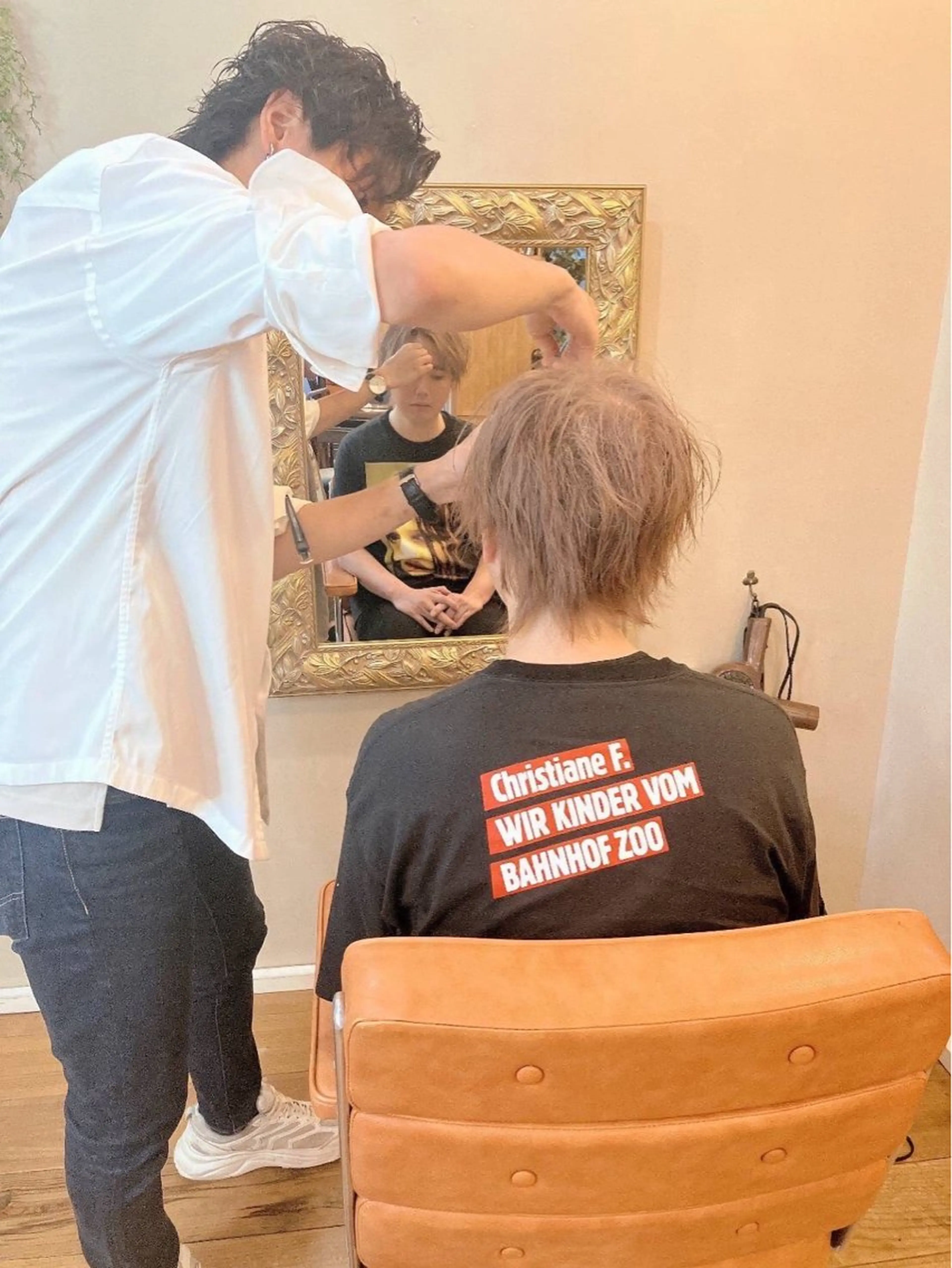 ショート メンズ ⚪️髪質改善 縮毛 店長 コウ⚪️のヘアスタイル