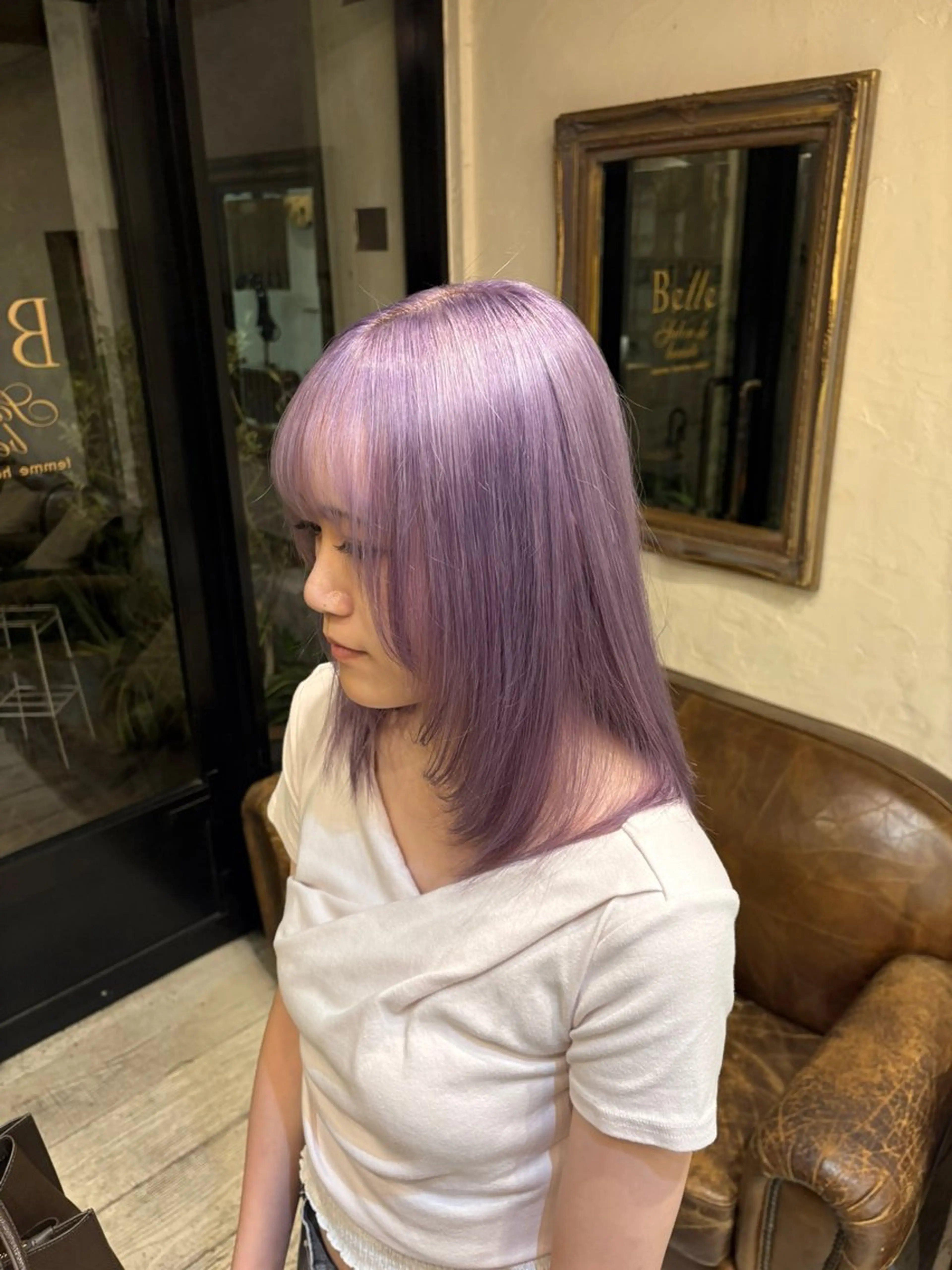 カラー ヘアカラー トリートメント suzu🌼 /銀座のヘアスタイル