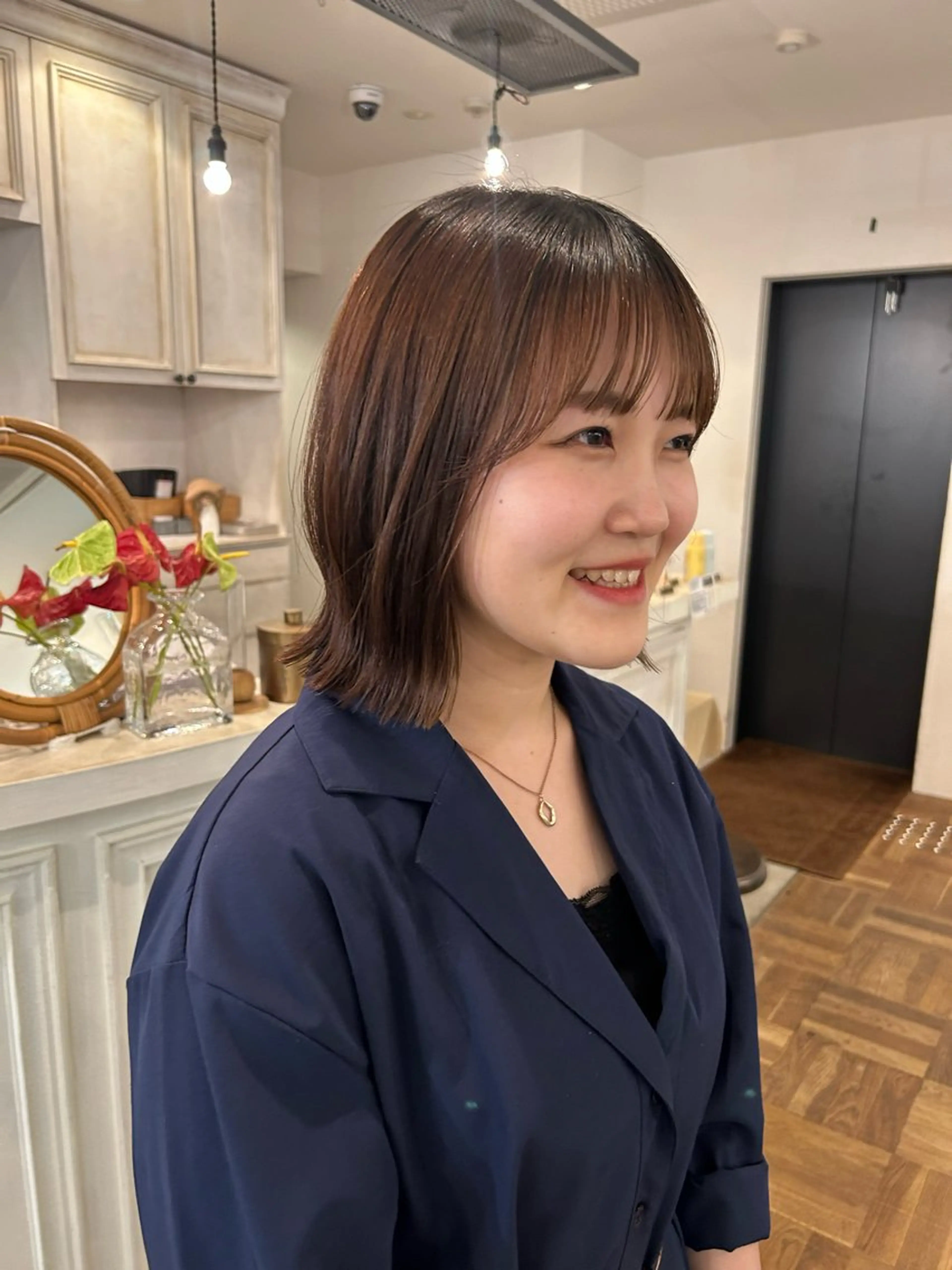 ショート ボブ 似合わせヘア/透明感 カラー/ Rioのヘアスタイル