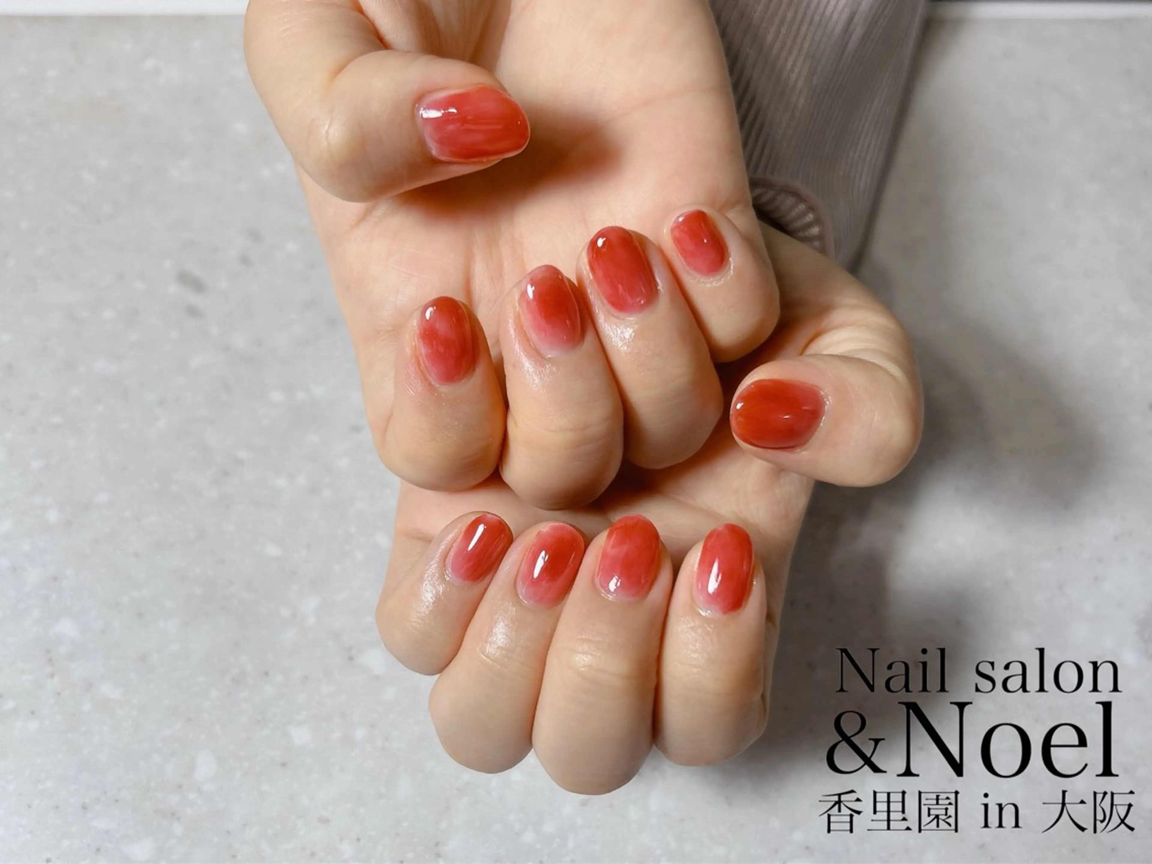 ネイル ハンドネイル Nailsalon  &Noel所属・もも 🍑のネイルデザイン