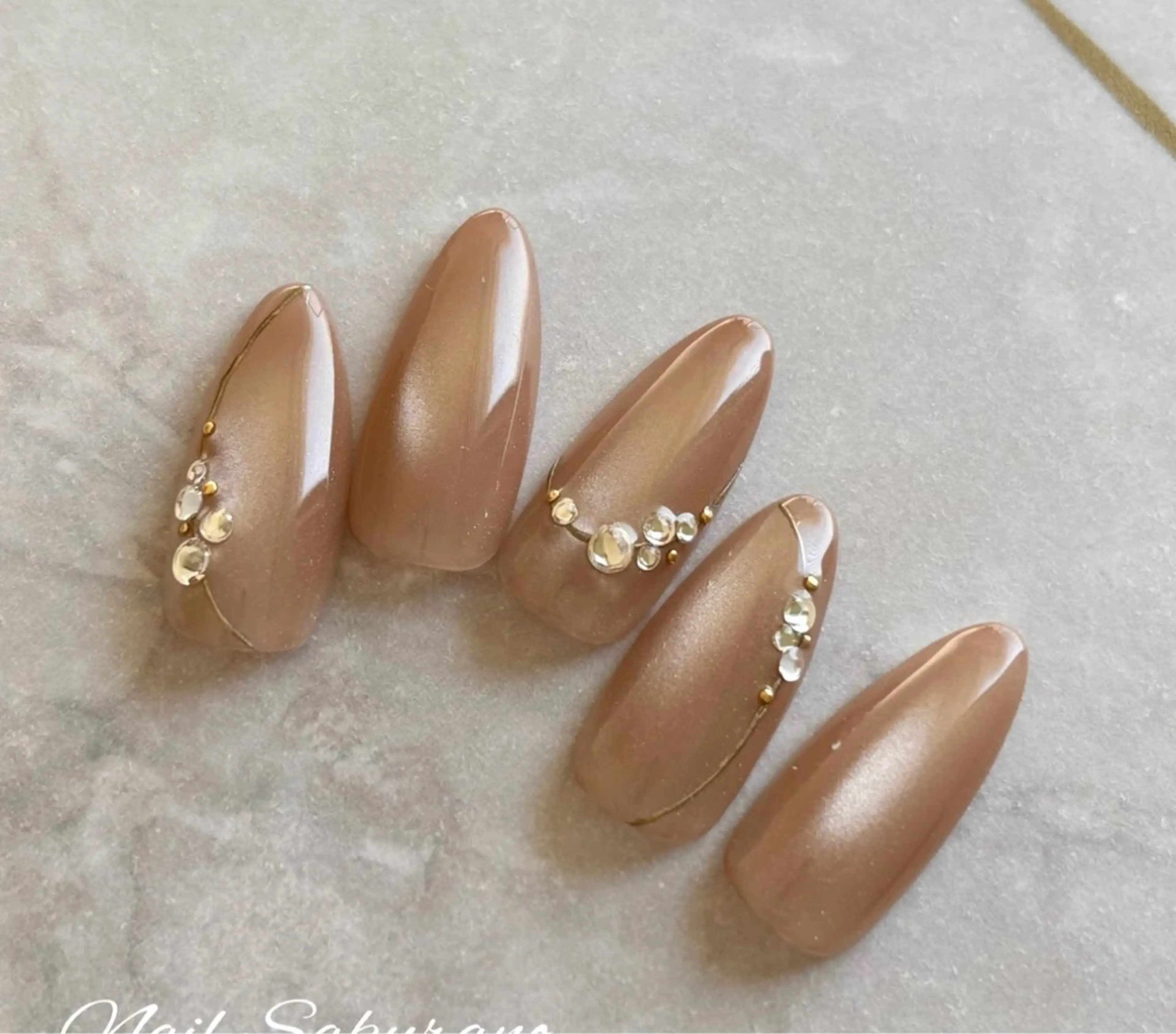 ネイル ハンドネイル チョウ Rachaelのネイルデザイン