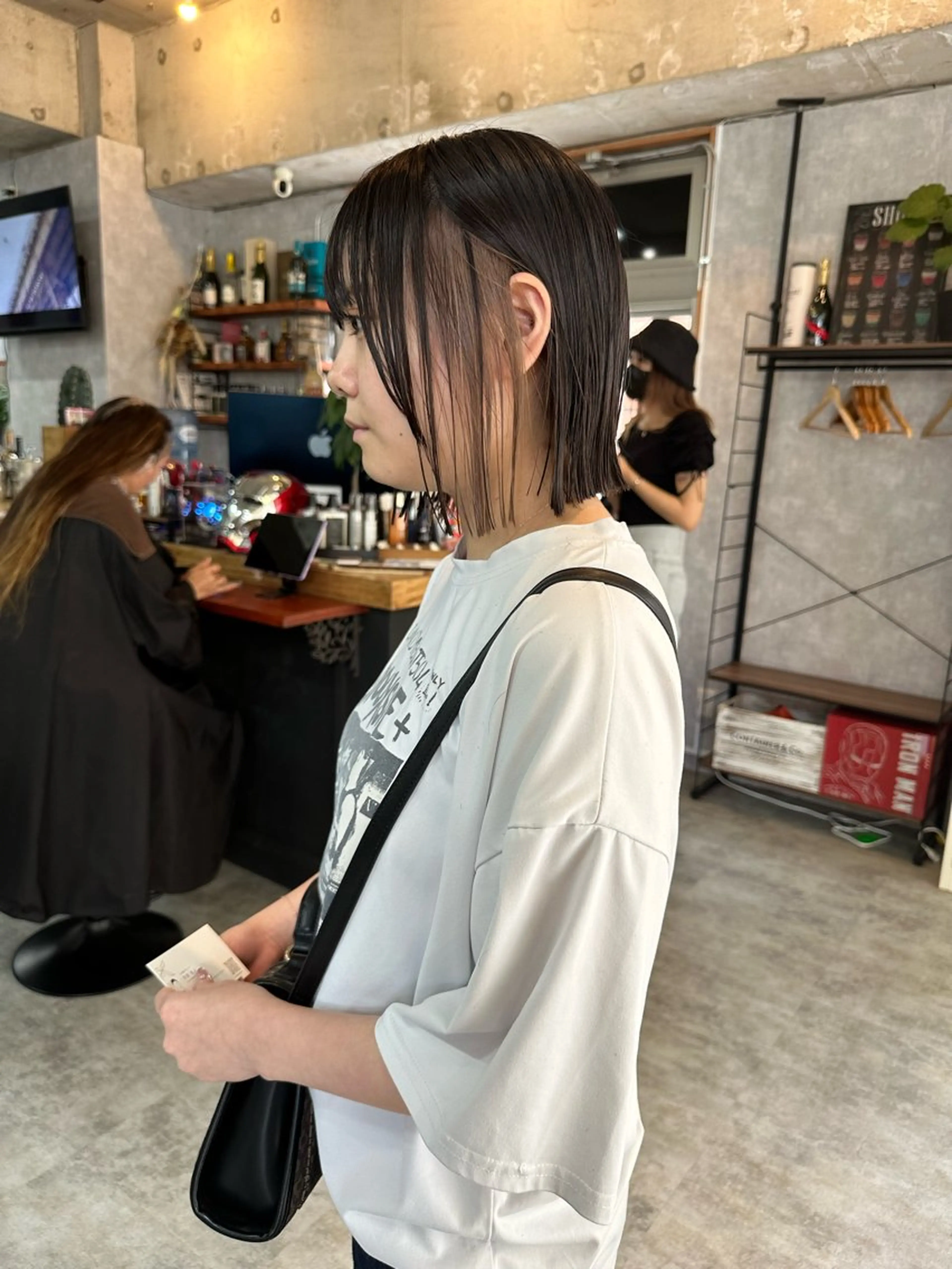 ショート 切りっぱなしボブ ショートボブ ハンサムショート 丸みショート ボブ カット ヘアカラー トリートメント C’LD hair  produce /シールドヘア所属・モテ髪/ボブ/ショー ト/アダチフウトのヘアスタイル