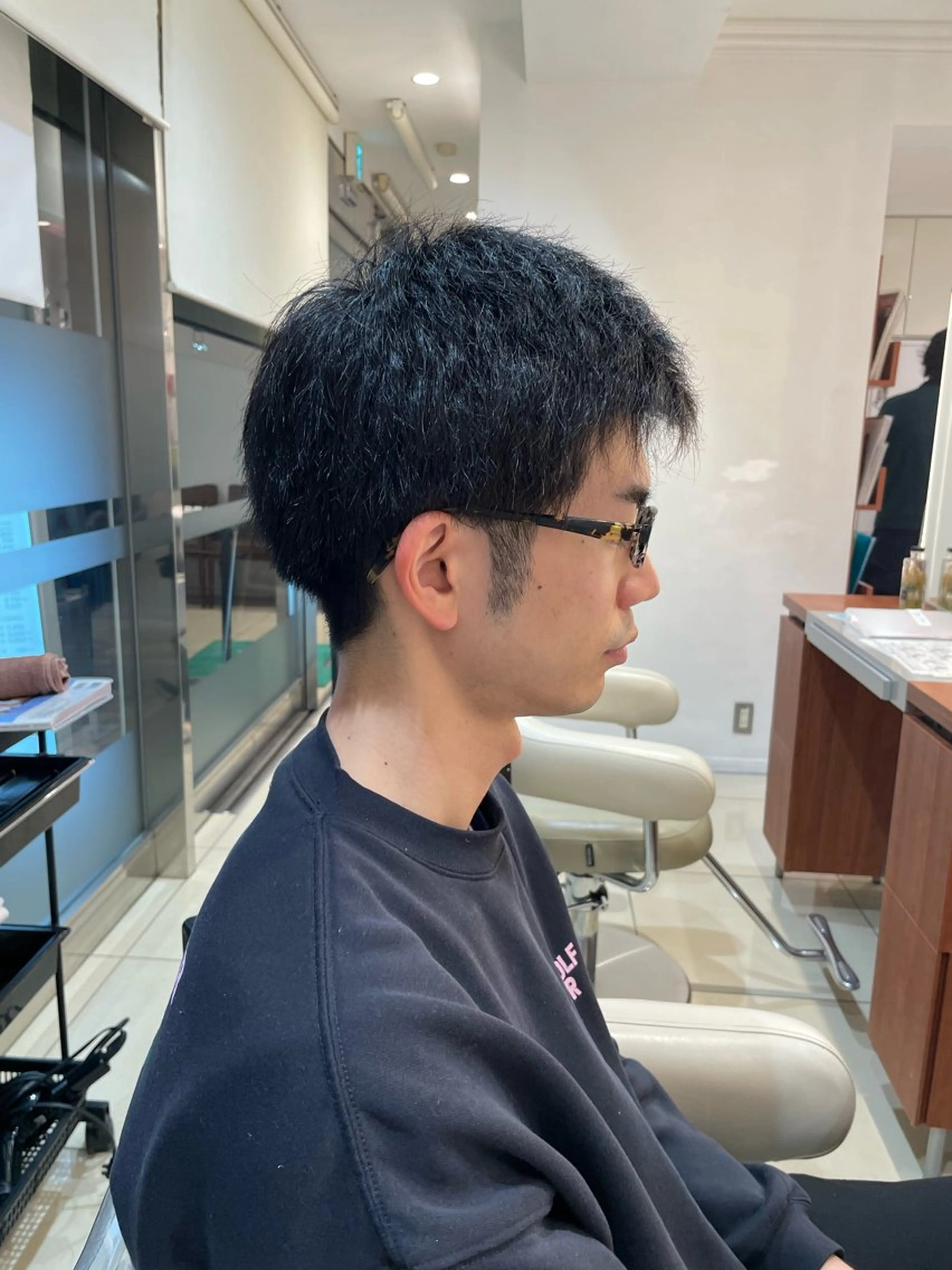 メンズ カット ヘッドスパ 【大人ショート/ボブ モデル募集】　Seiのヘアスタイル