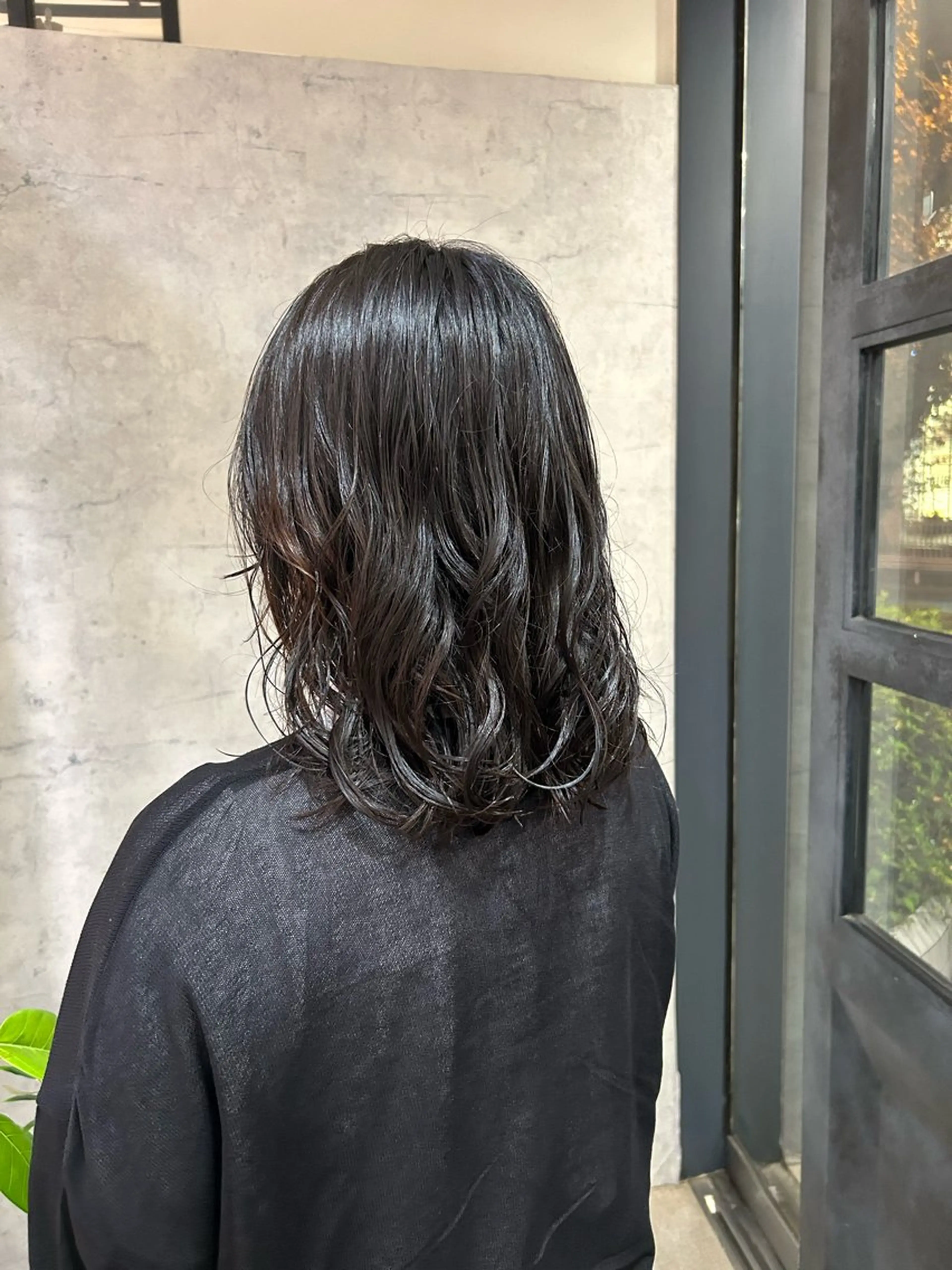 ミディアム ボブレイヤー/ ブリーチ/miyuuのヘアスタイル