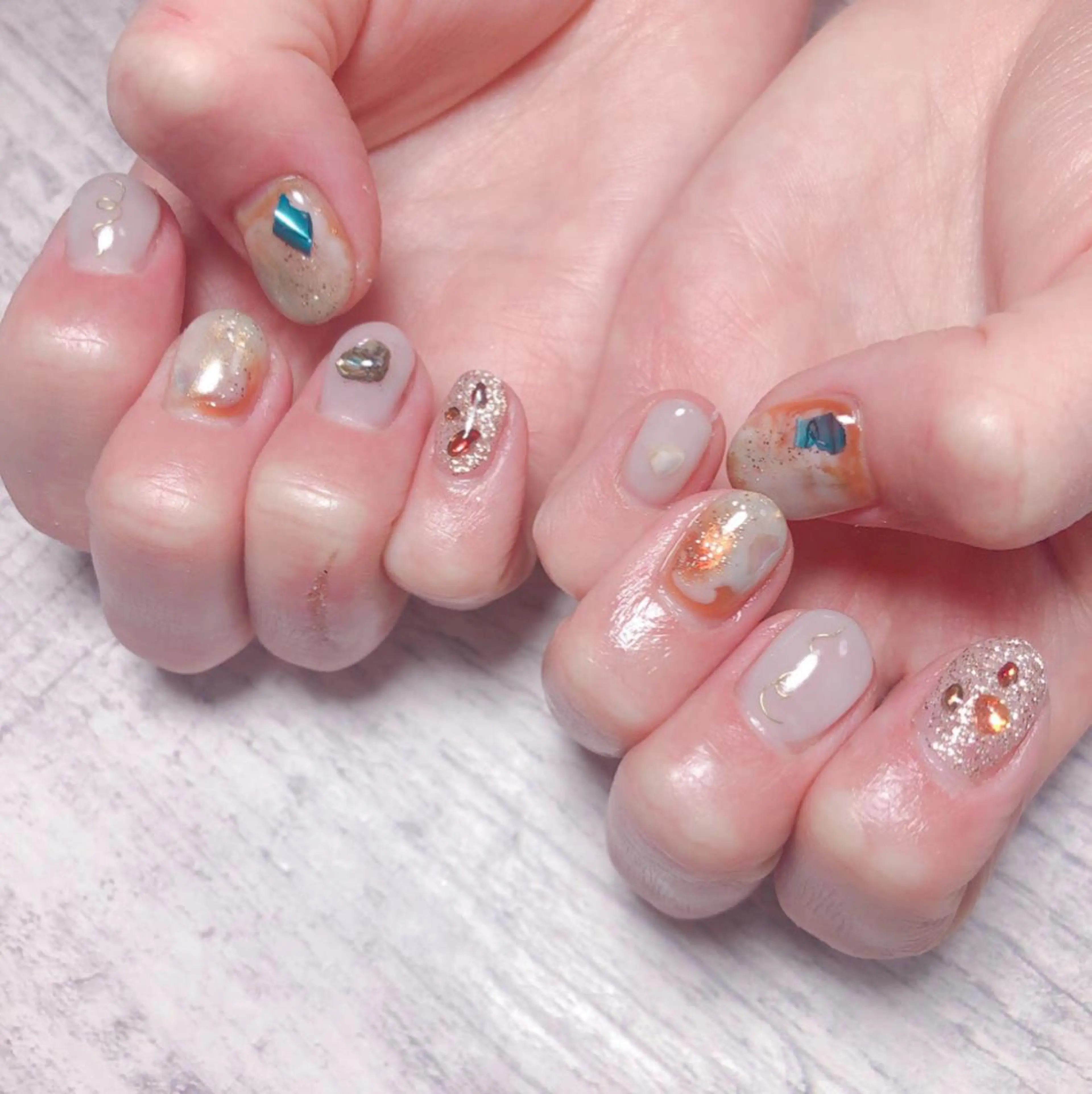 ネイル 個室ネイルサロンDolly  Girl〜ドーリーガール〜所属・DollyGirl KYOKOのネイルデザイン